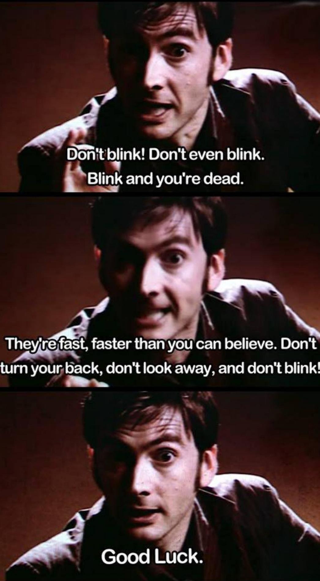 Doctor Who Dont Blink Gif