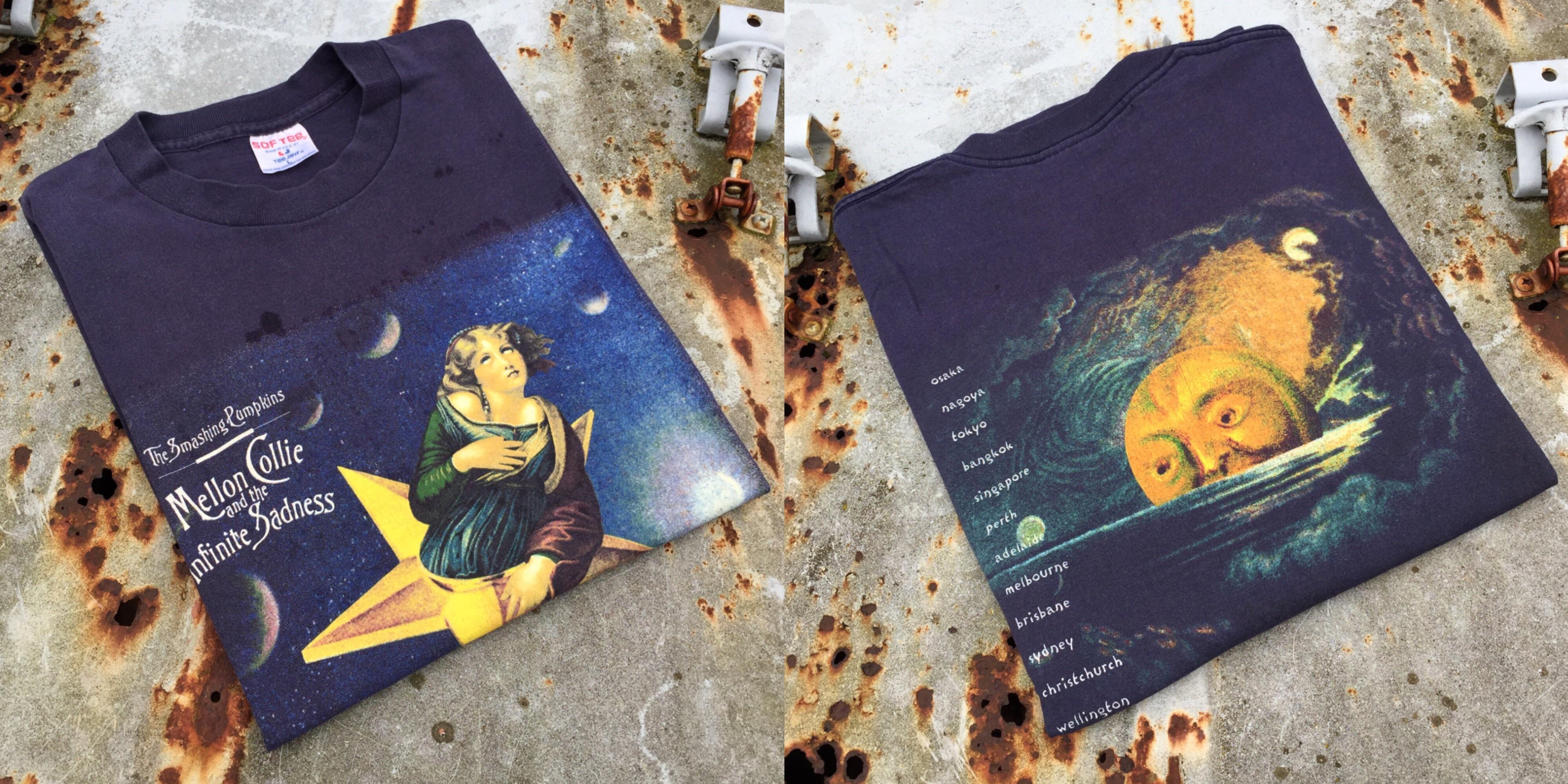 Japan/ Asia/ Australia/ NZ Mellon Collie Tour Tee r/VintageTees