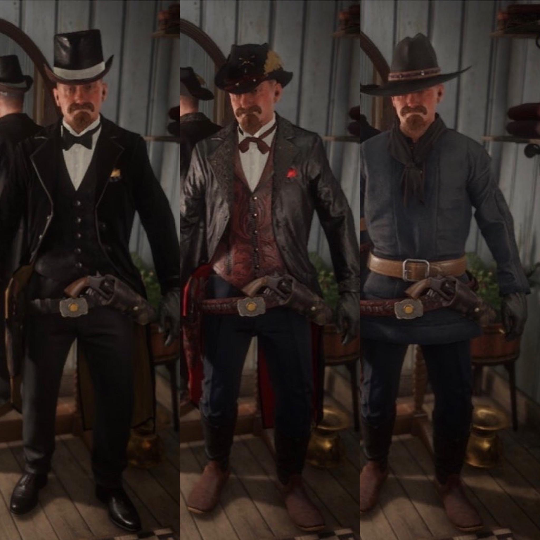 Saint Denis high society, bounty hunter, and collector r/reddeadfashion
