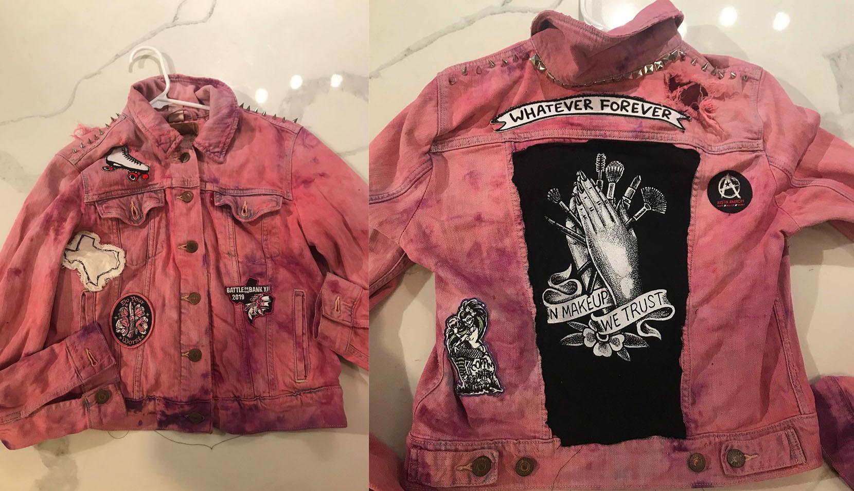 My very first battle jacket! Just learned to use my sewing machine! (looking for advice) r
