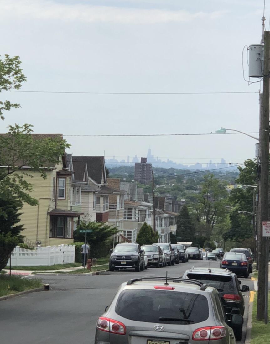 NYC skyline seen from Hawthorne r/newjersey