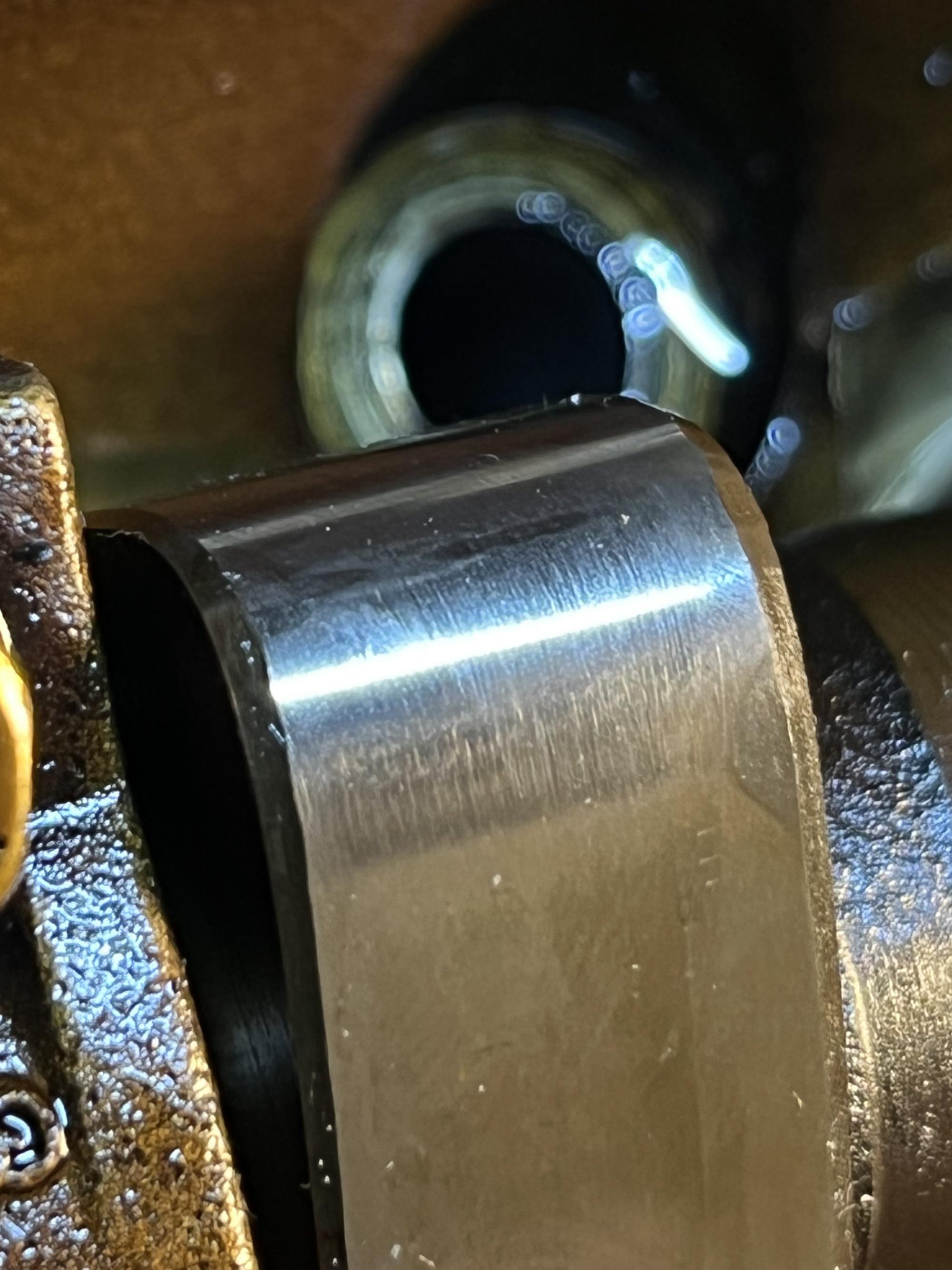 Does the wear on this VW 16V exhaust cam lobe seem reasonable? r