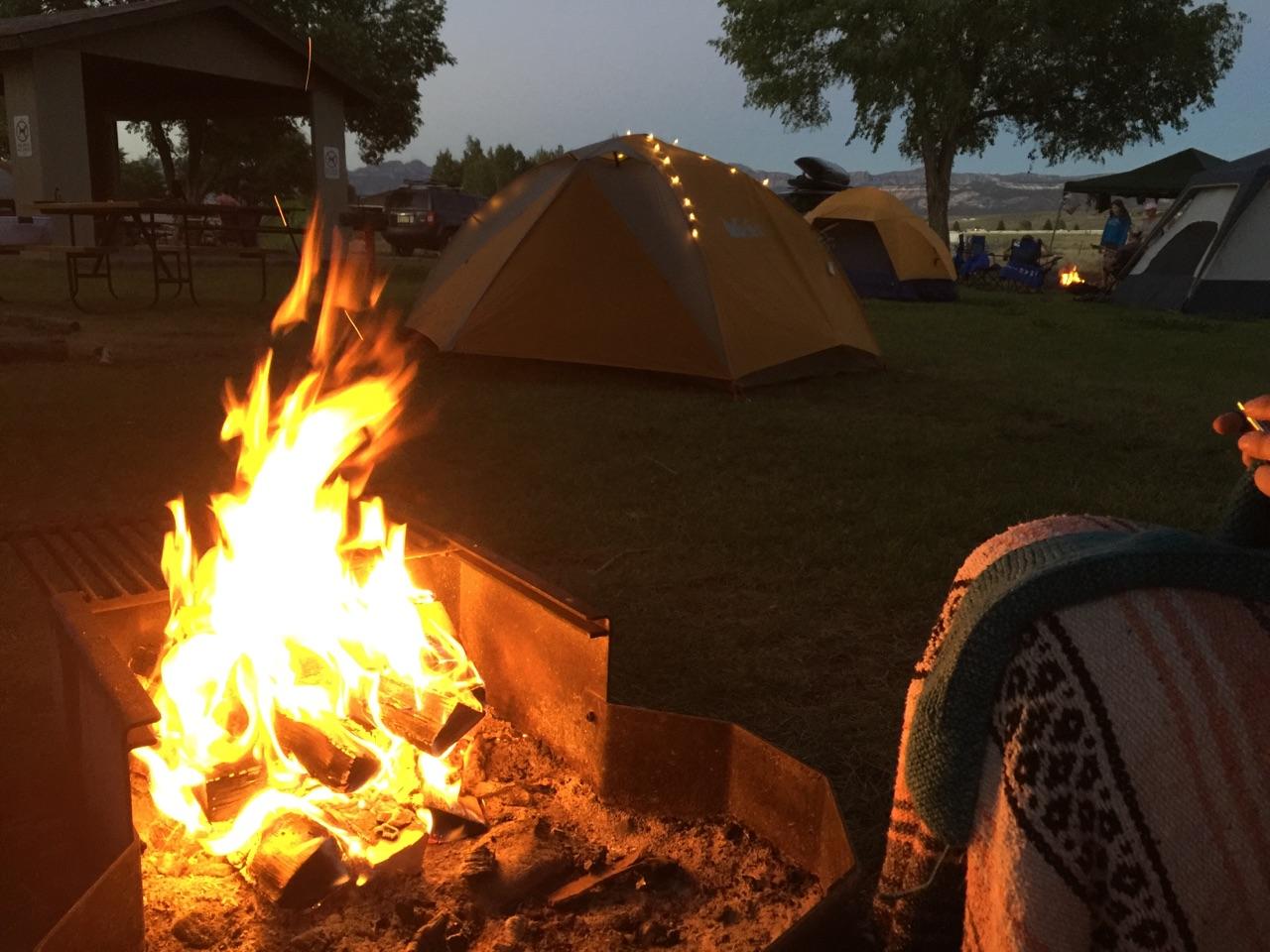 Camping at Panguitch KOA in UT with my boyfriend over the summer, that