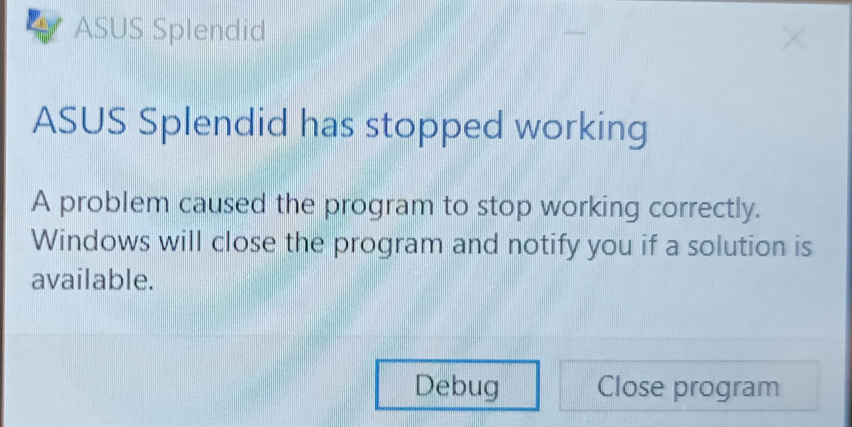 everytime I restart my laptop I see this, I can't uninstall asus