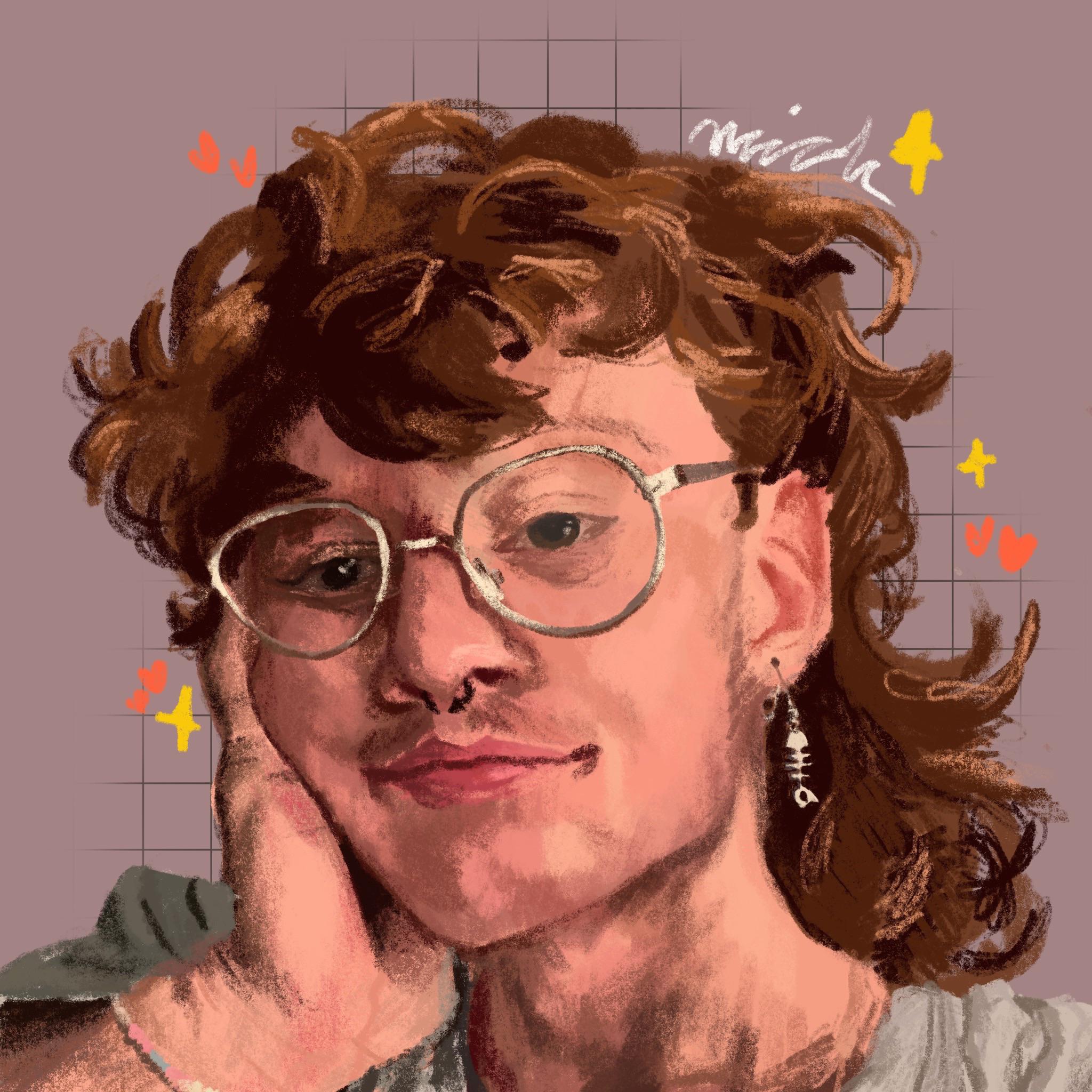 I drew our beloved boy