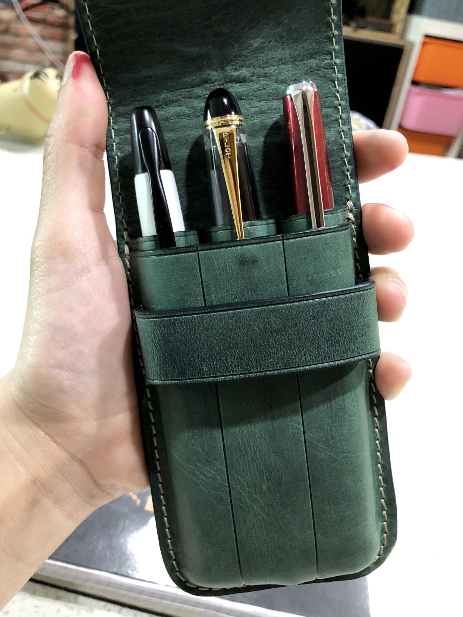 Anyone else using Galen Leather’s pen case? r/fountainpens