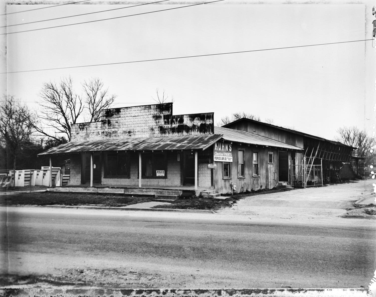 Photograph of the BrittonCravens Lumbers Company Building (located at