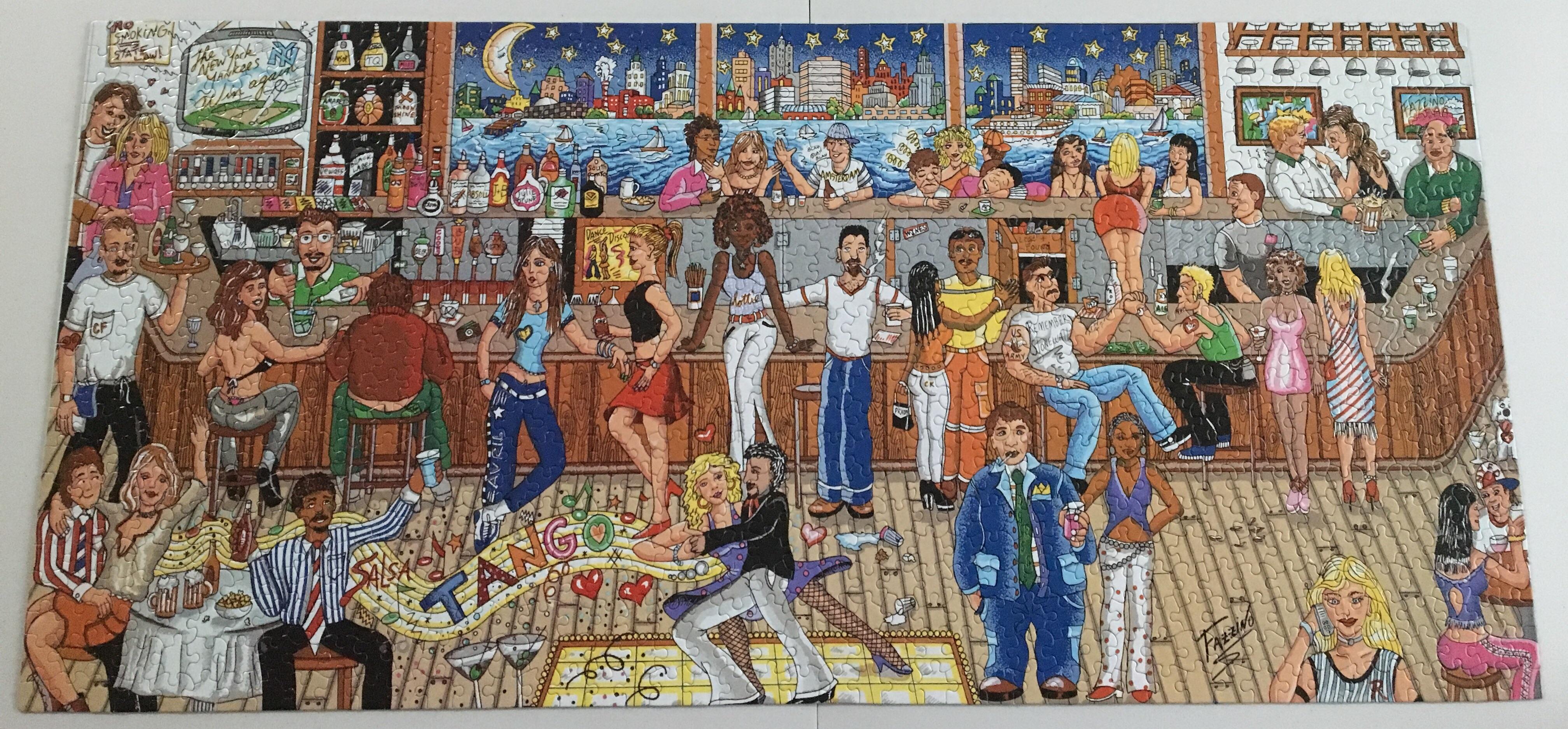 Manhattans, Martinis, & Moonlight Andrew + Blaine 1000 pieces r