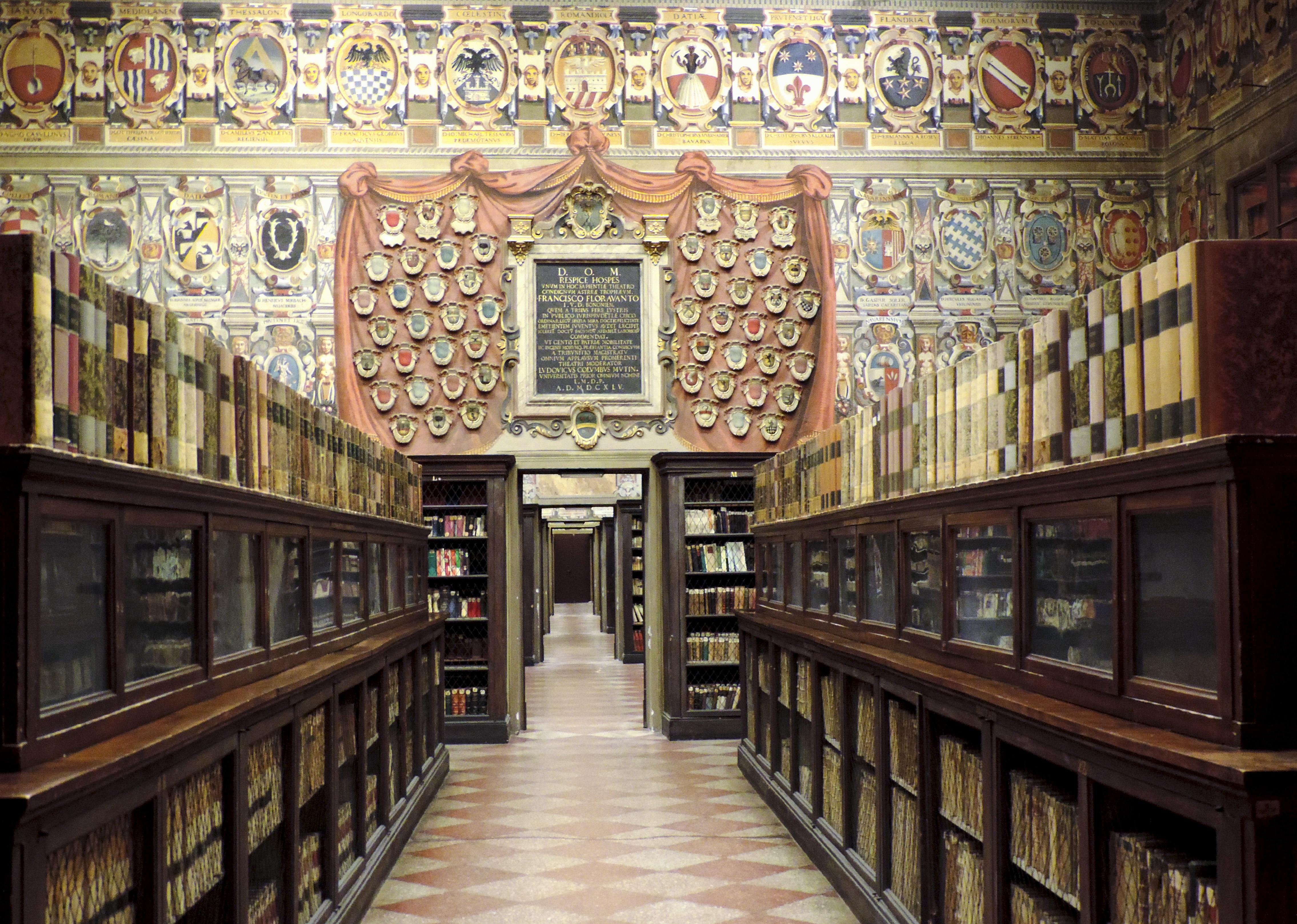 Inside the oldest university in Europe Alma Mater Studiorum, Bologna