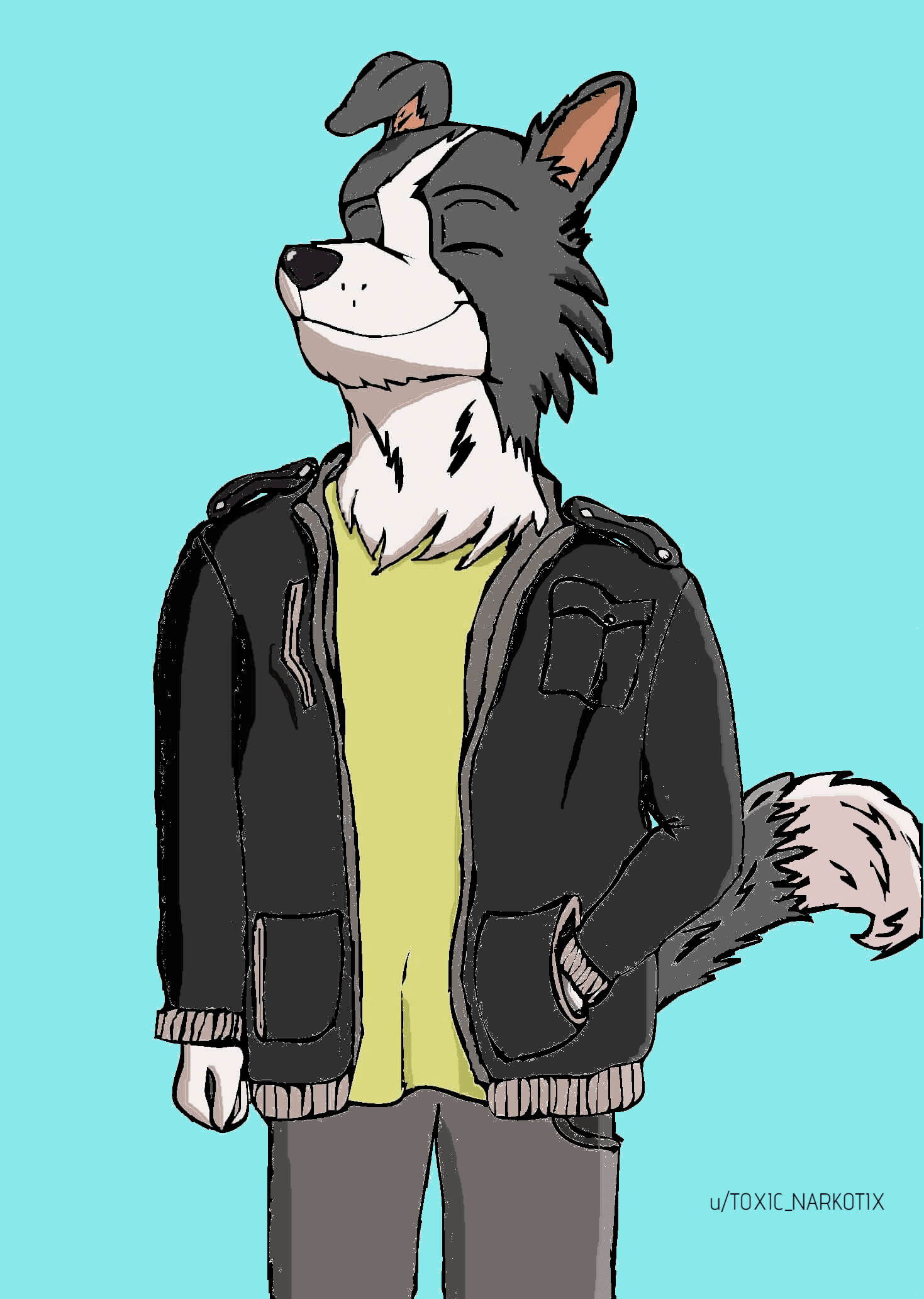 My first ever furry artwork r/furry