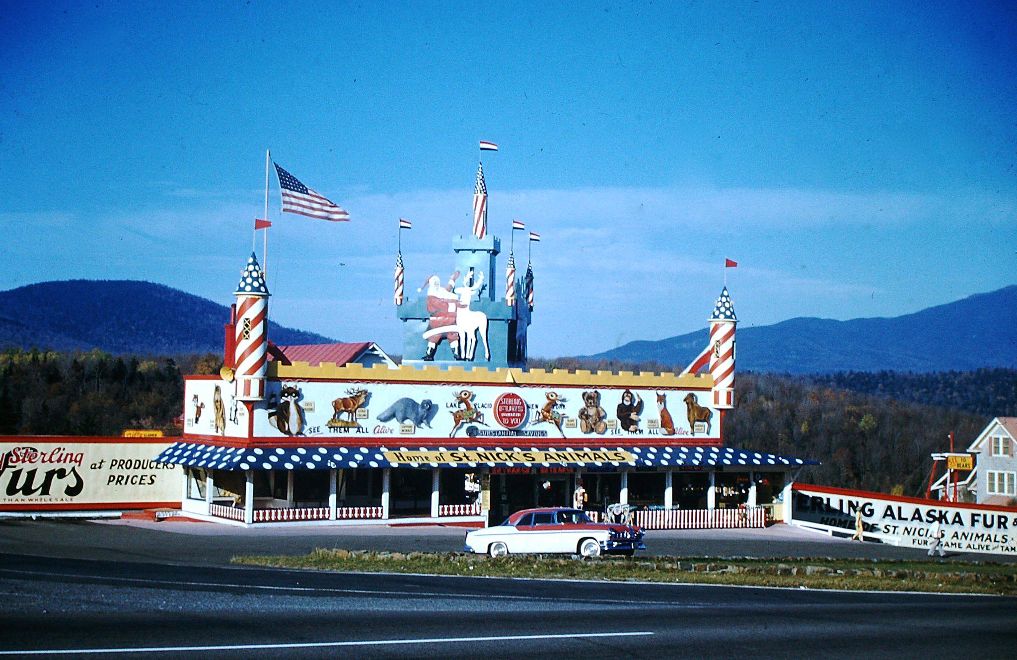Sterling Alaska Fur and Game Farm Lake Placid, New York 1955 r