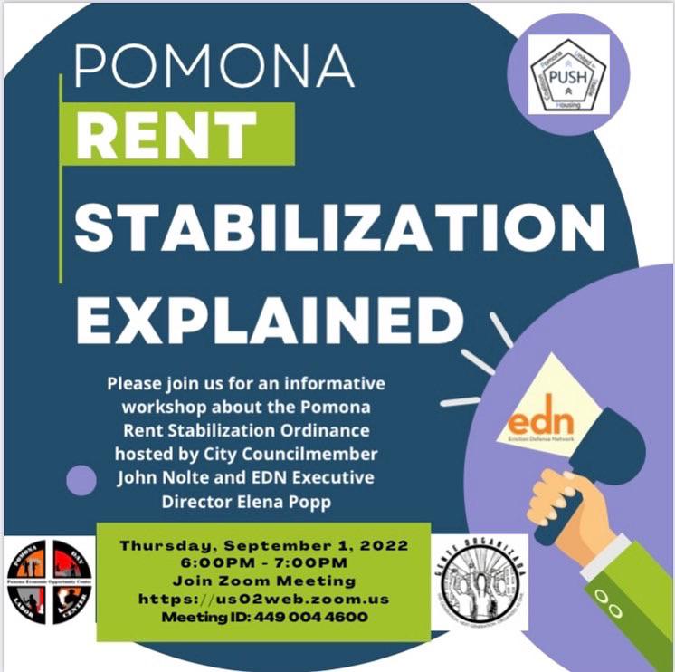 Rent Stabilization EXPLAINED r/Pomona