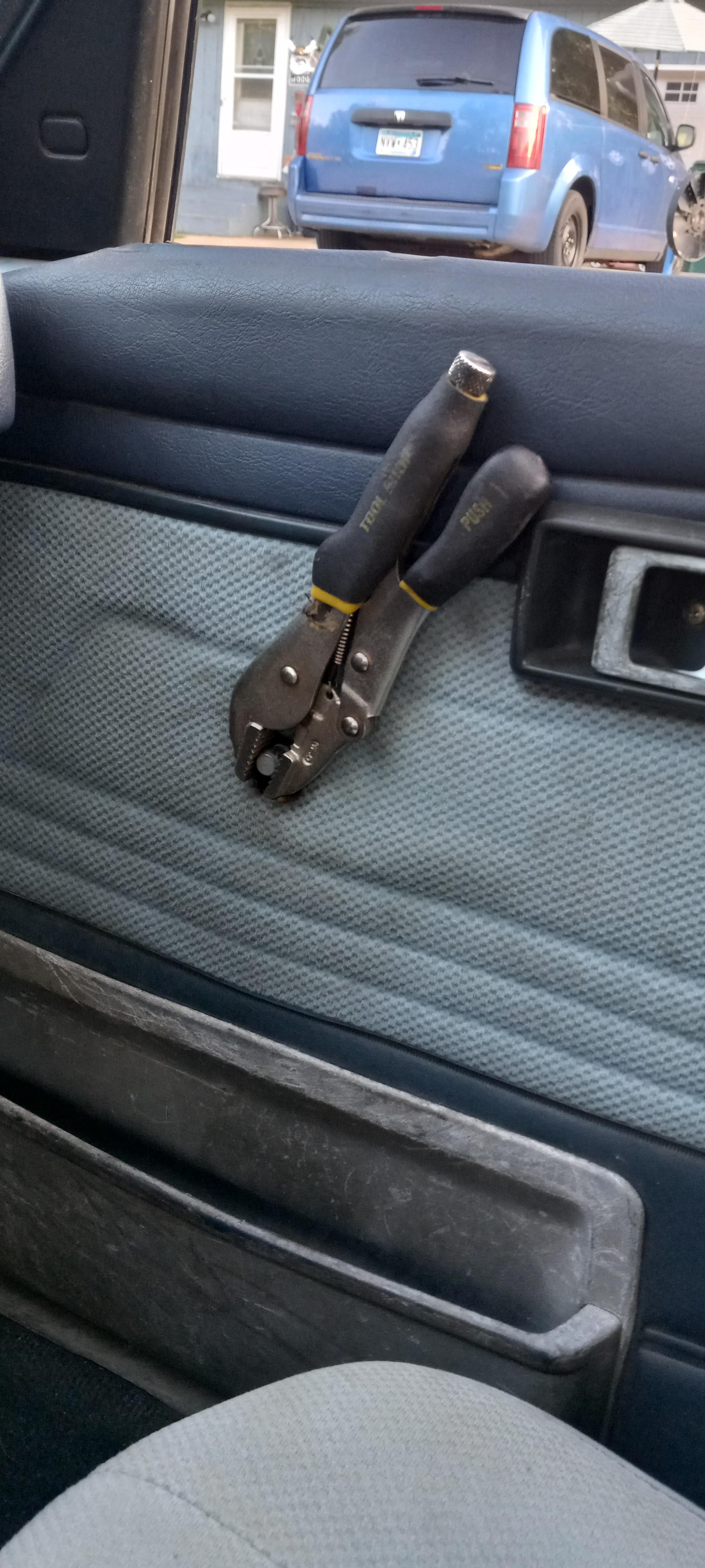 my vice grips is best window crank. regularcarreviews