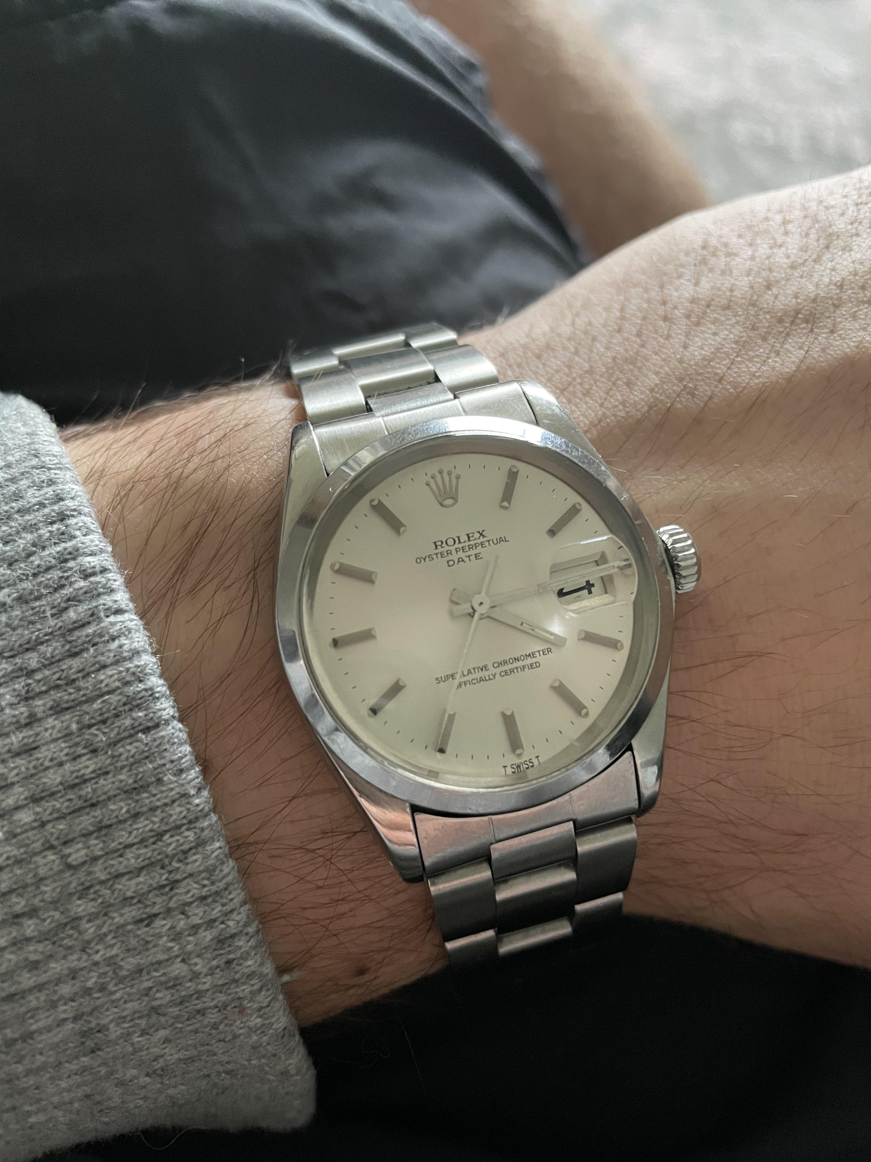 Rolex Date ref 1500 Great entry level Rolex r/PrideAndPinion