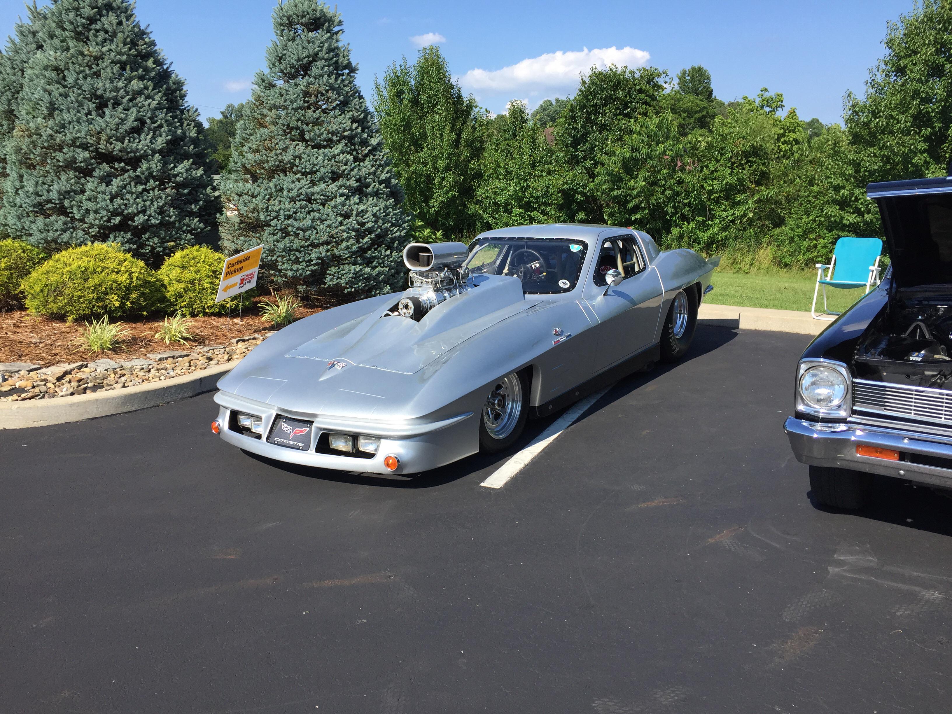 Corvette Stingray Dragster at Wheelersburg Car Meet today r/Autos