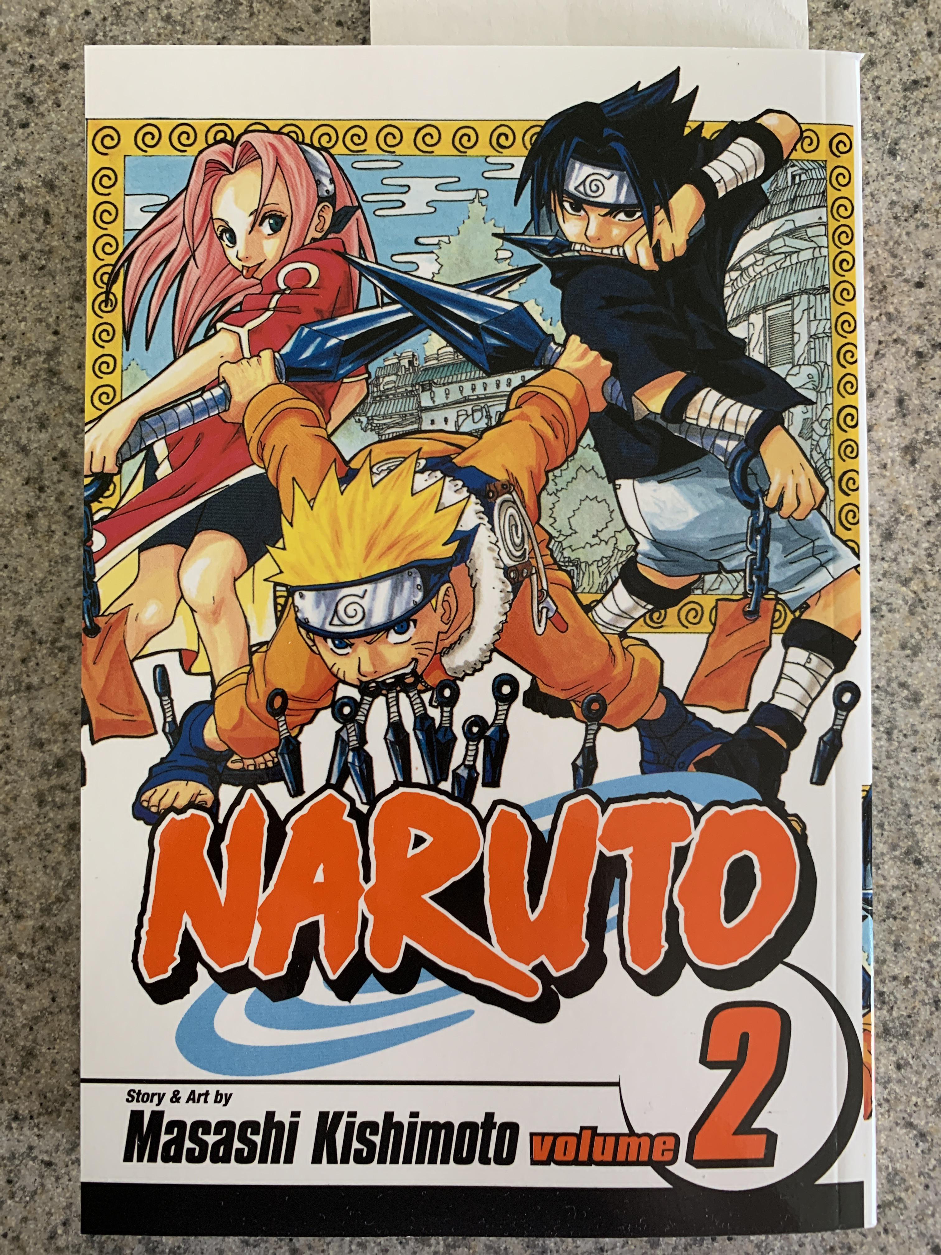 I recently started reading the Naruto manga books and it’s really good
