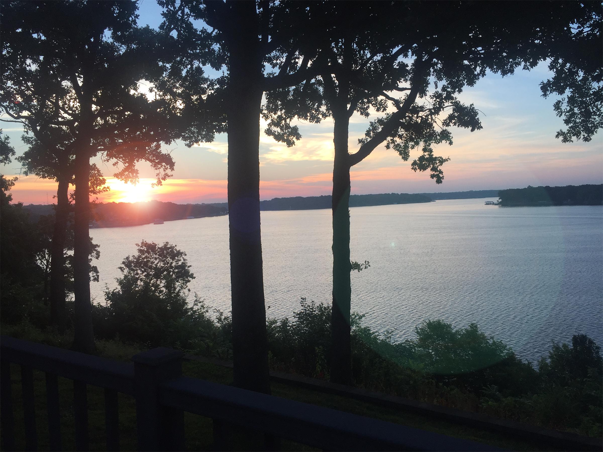 Summer Sunrise from Melody Point on Grand Lake r/oklahoma