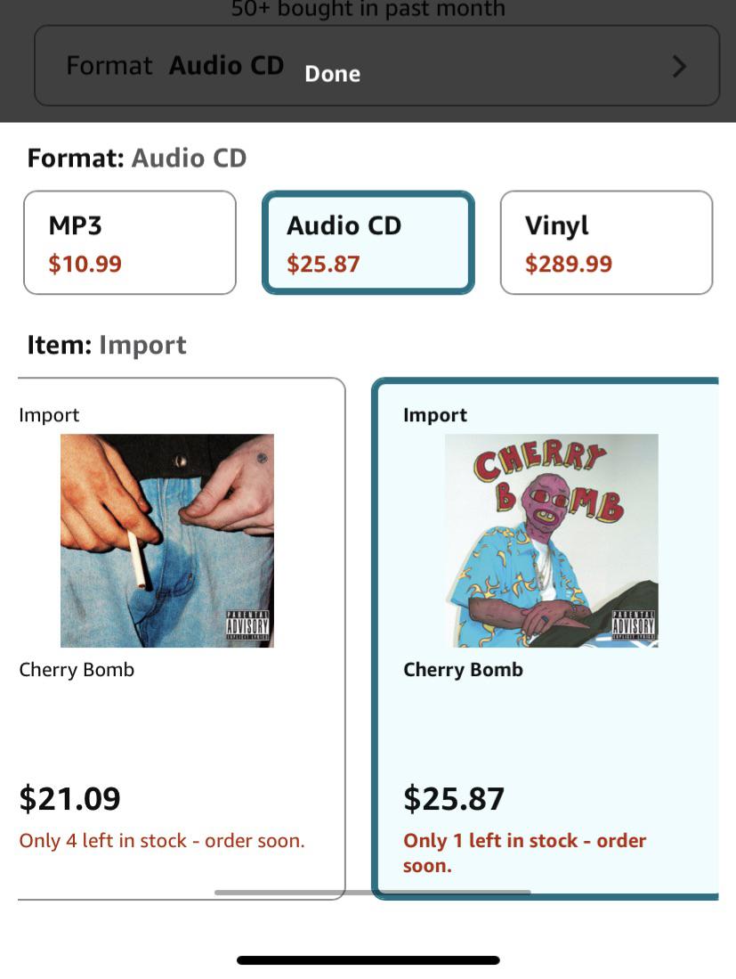 Does anyone know what’s the difference between these cds on Amazon