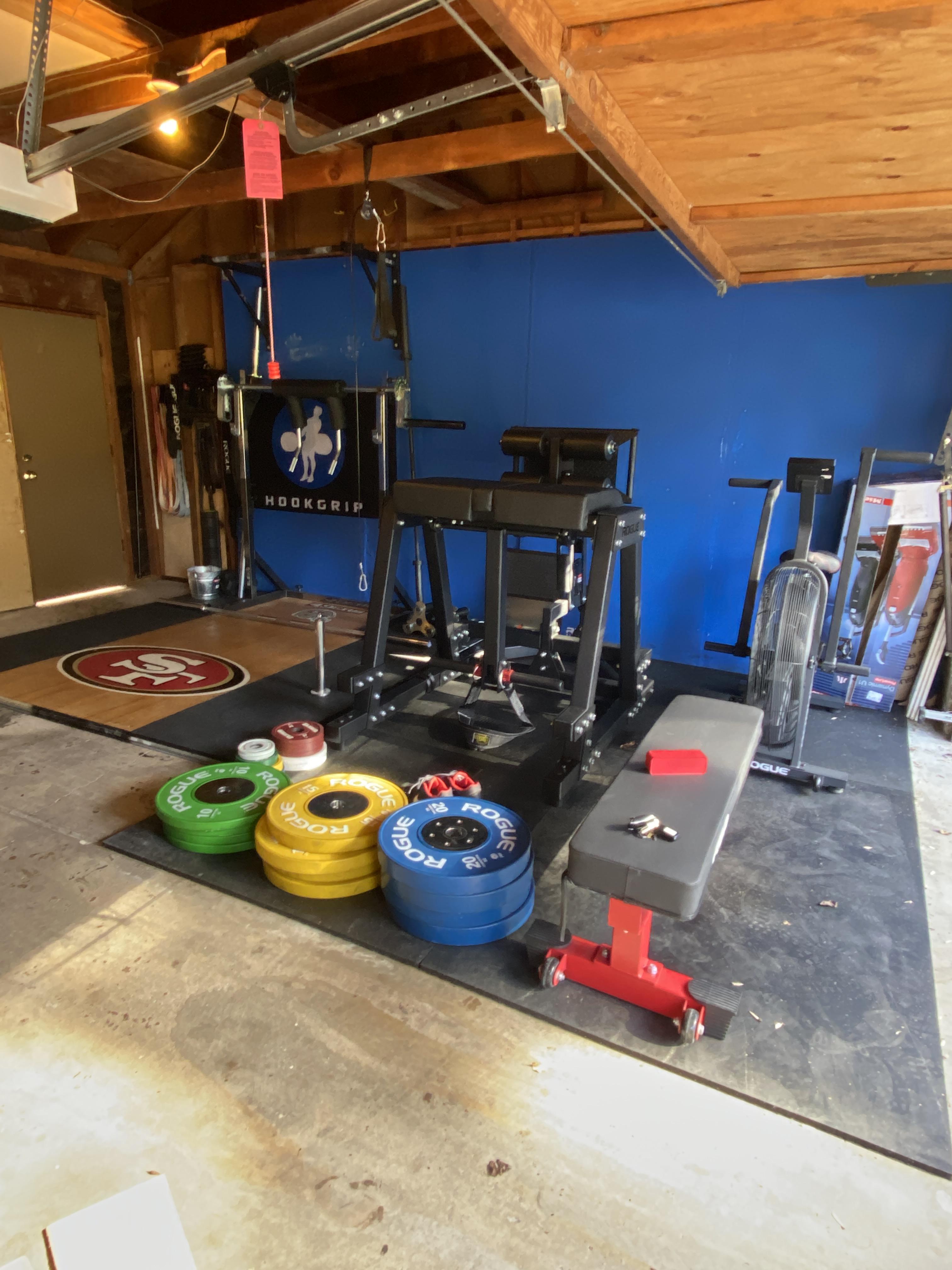 Updated Home Gym primarily for Olympic lifts. Can’t wait to keep adding