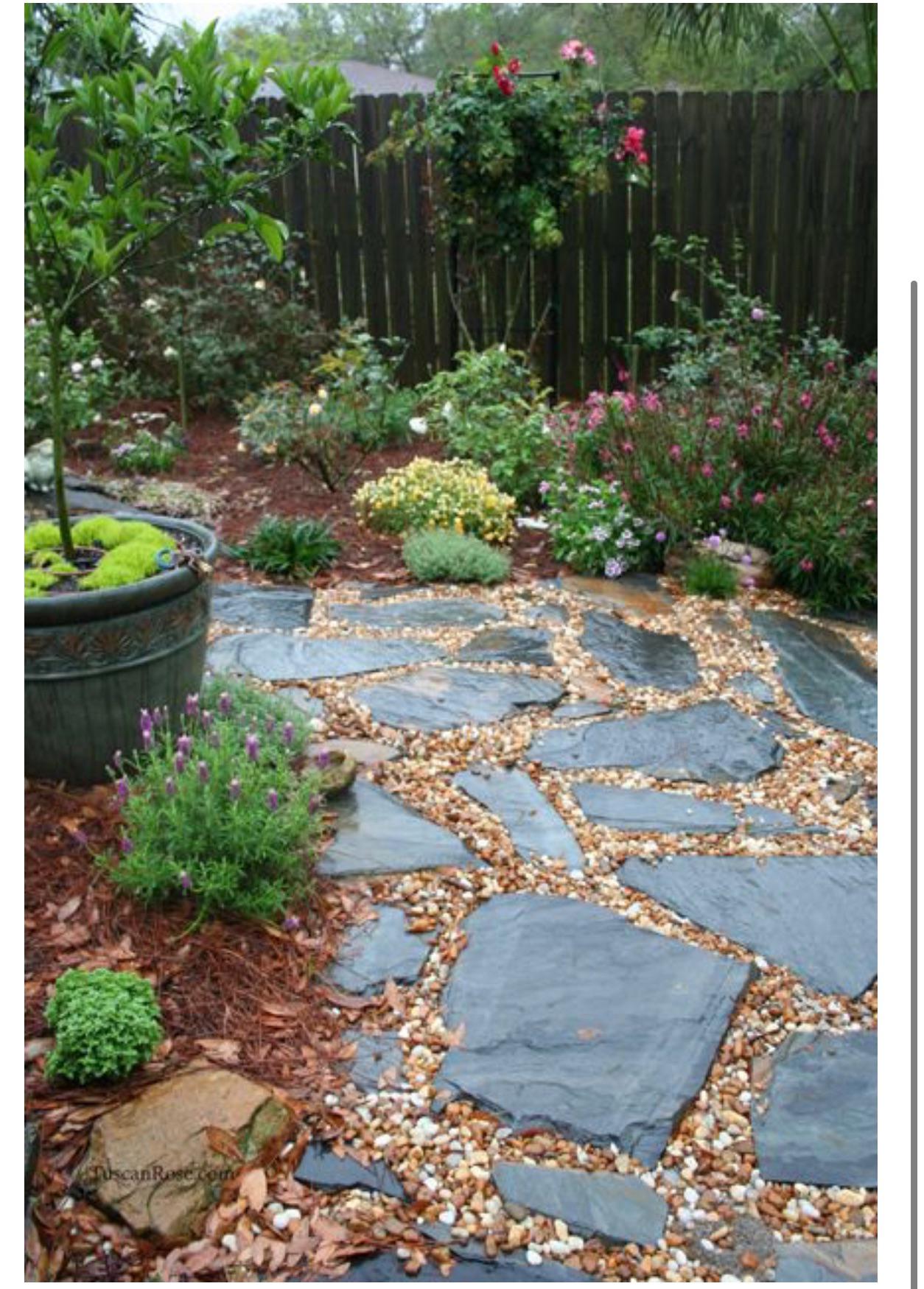 for paving stones and pea gravel supplies in South