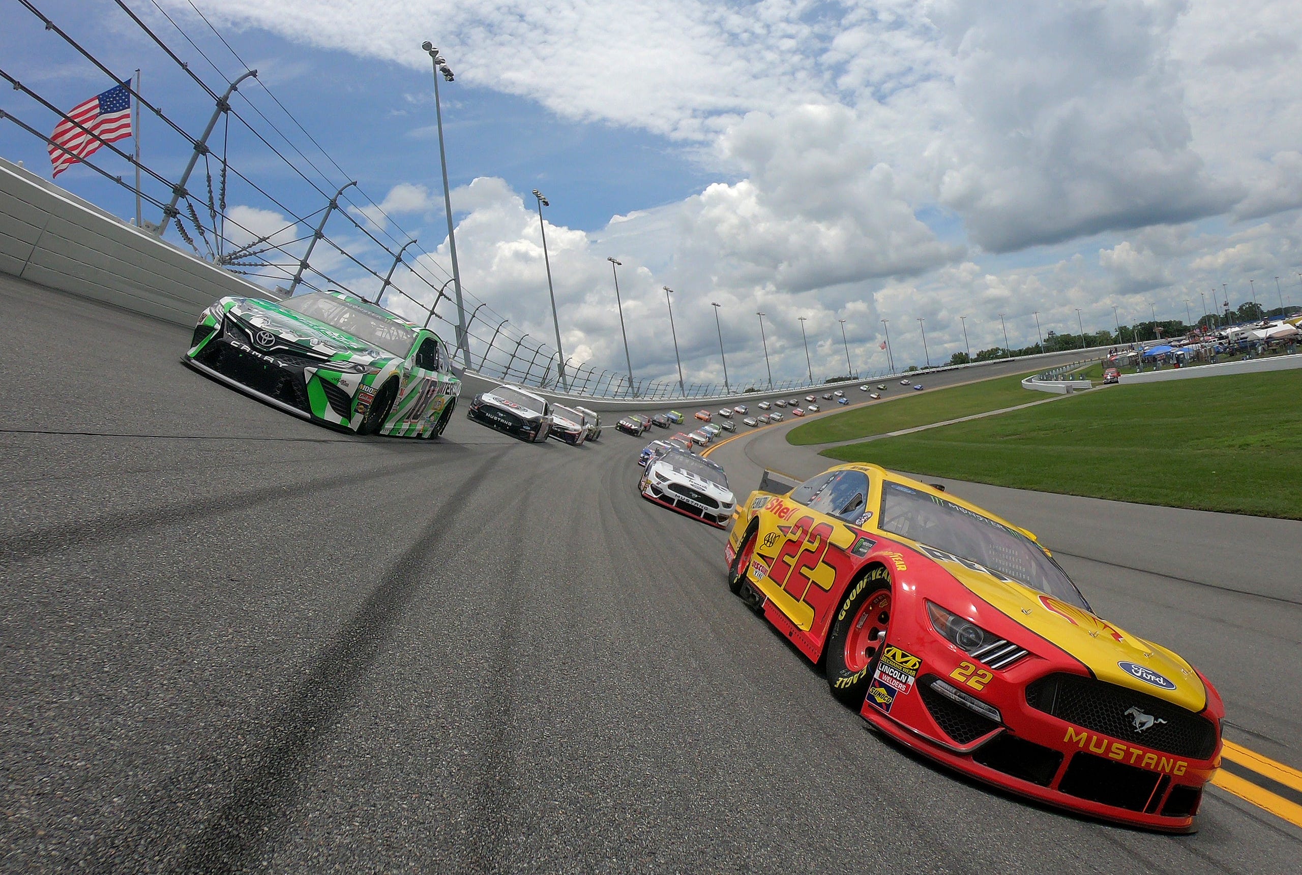 Starting Grid. 2019 Coke Zero 400 at Daytona MotorsportPorn