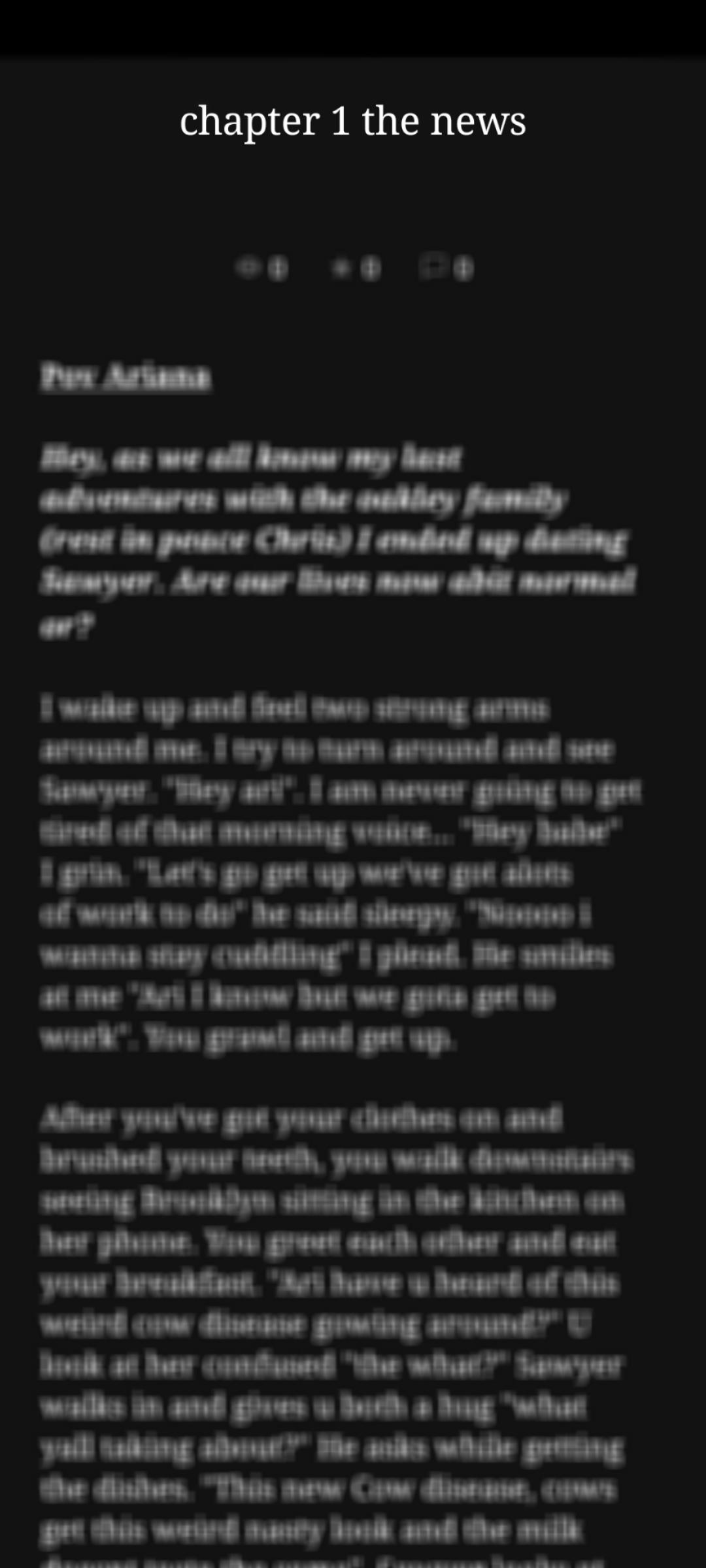 The big sky family chapter 1 is officially out! Make sure to check it out (link is in the comments!