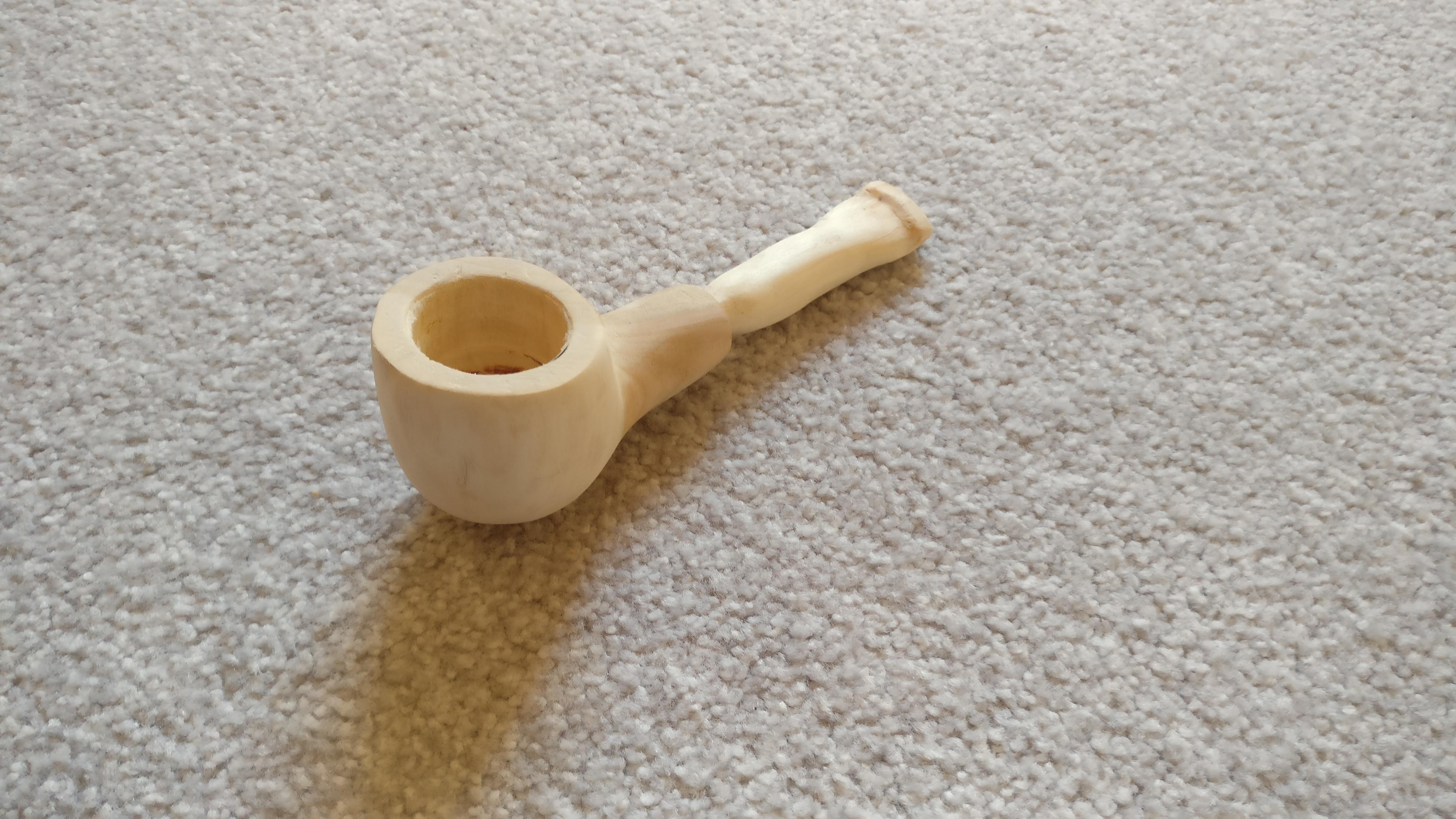 Made my first pipe. r/PipeTobacco