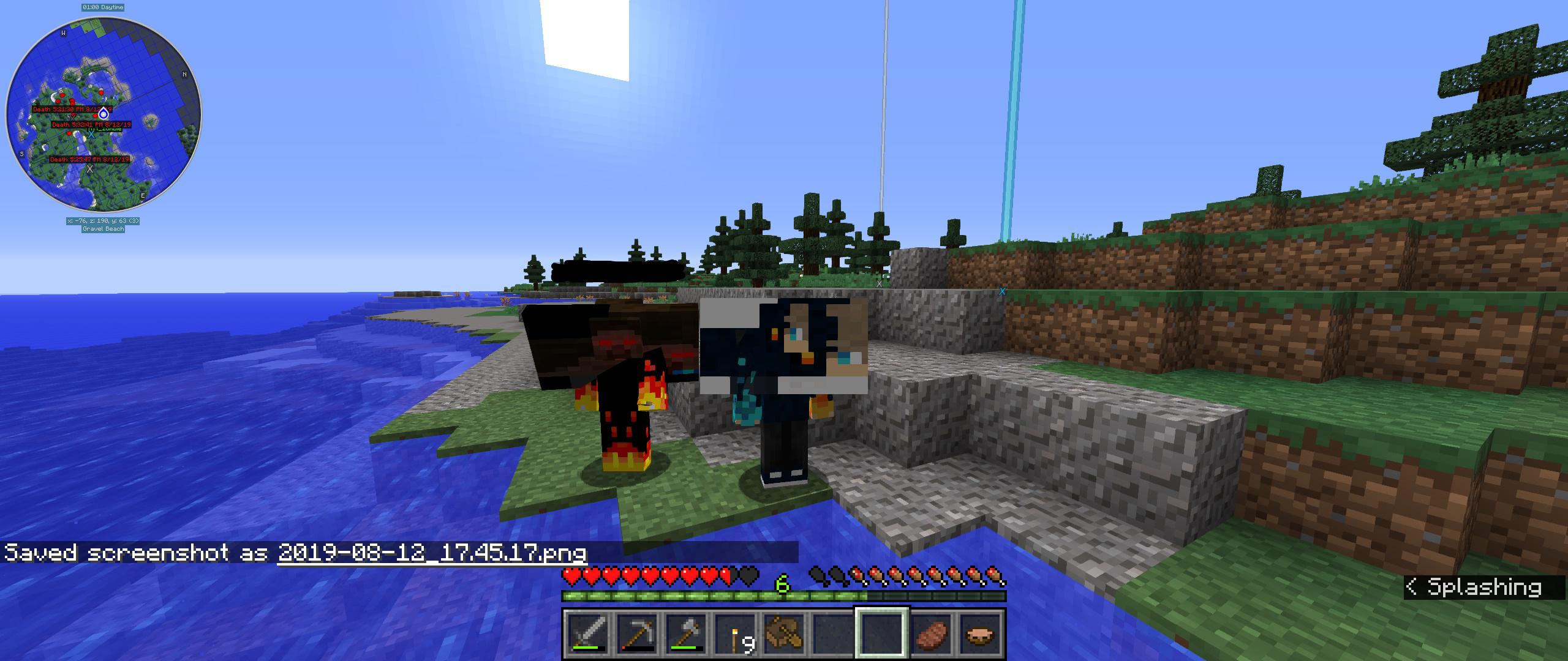 So this happened while playing... 1.12.2) Minecraft