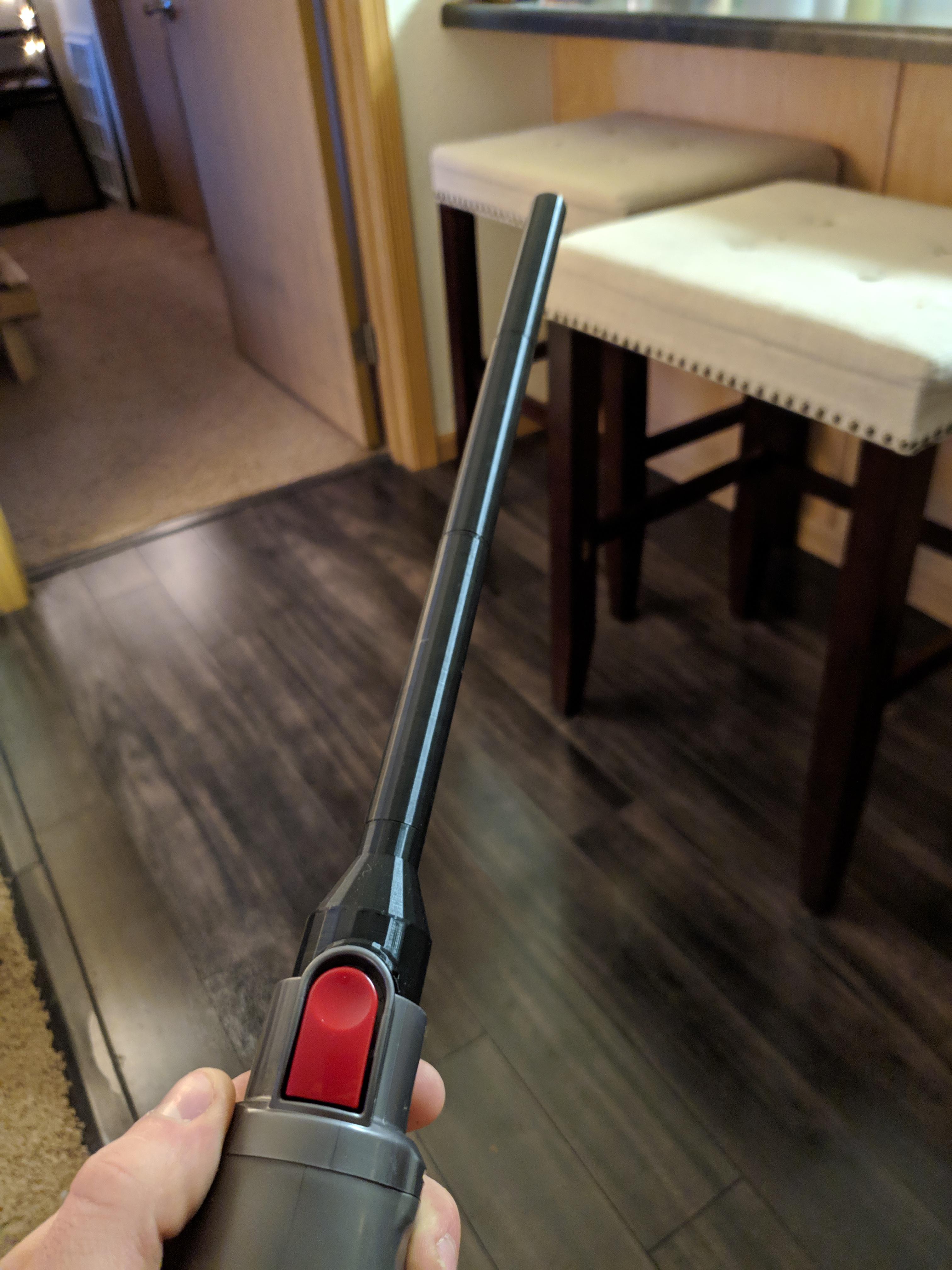 Custom Dyson V6 Lint Trap Vacuum Attachment 3Dprinting
