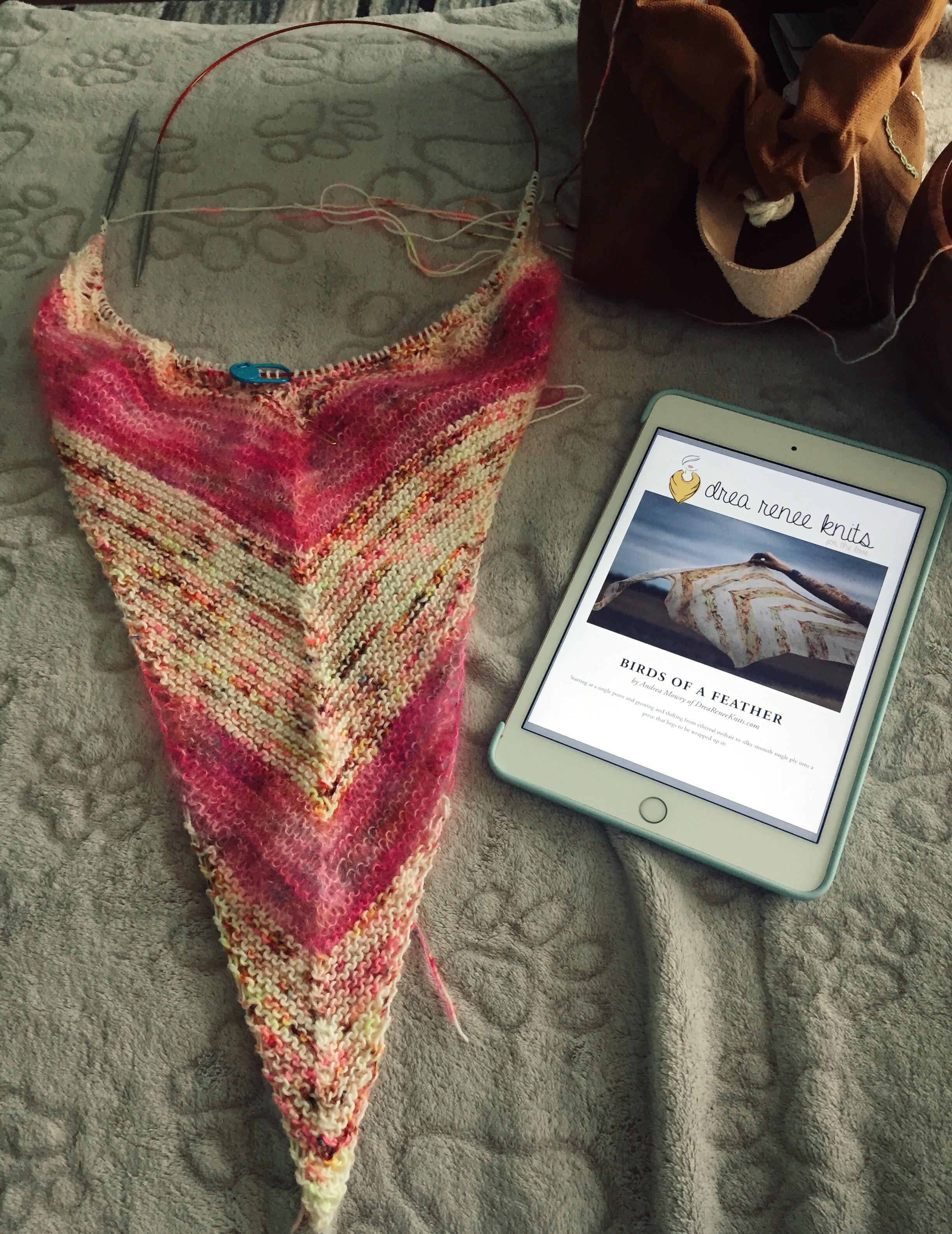 Finally looking a little less like mohair underwear... r/casualknitting