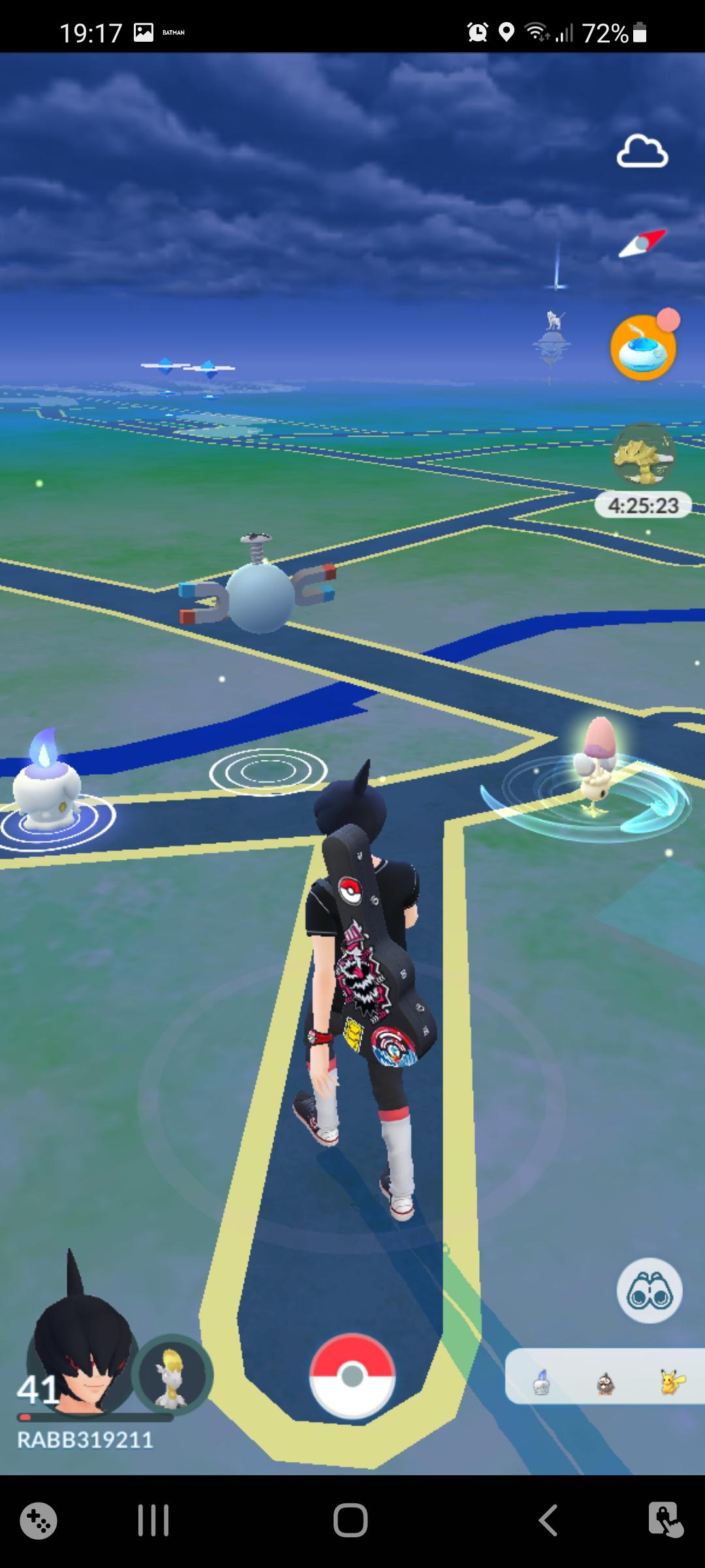 Litwick and Morelull glowing for Festival of Light r/pokemongo