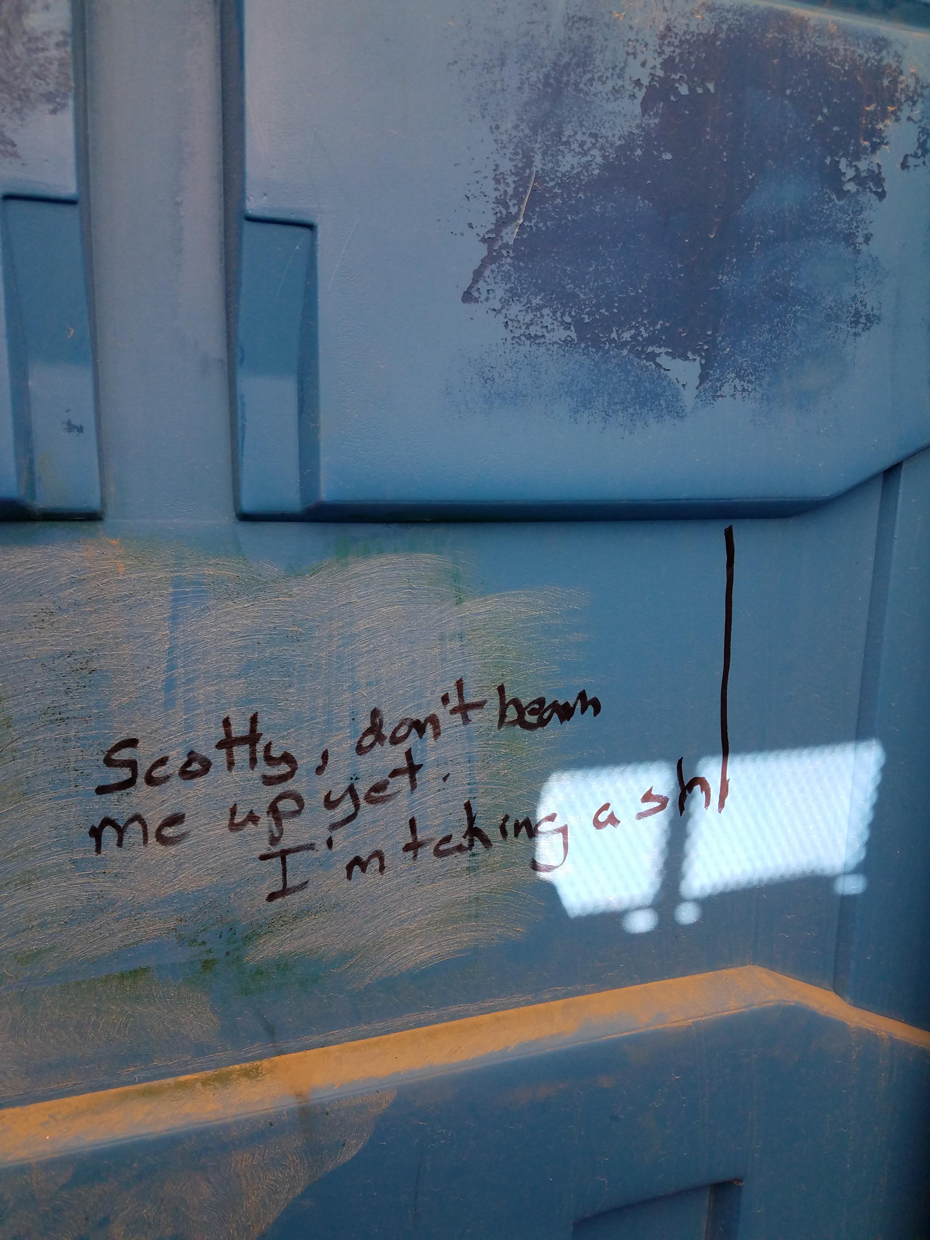 are we doing funny portajohn musings? r/Construction