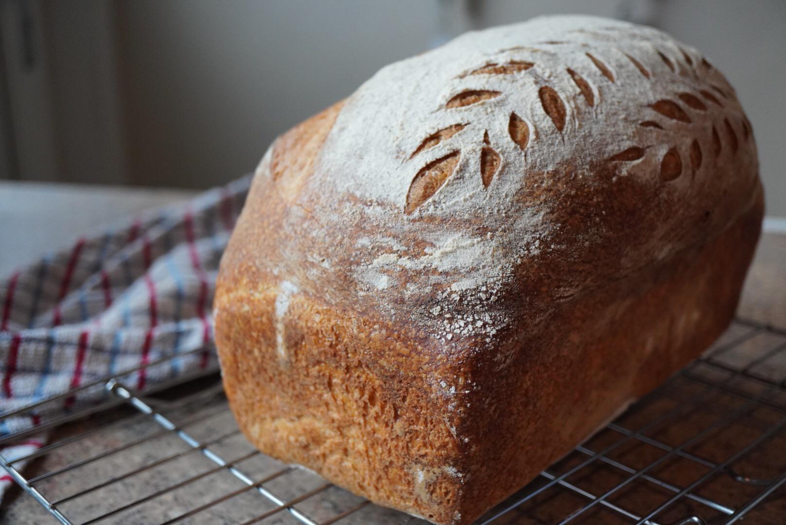 When you need bread that fits in the toaster but also want pretty