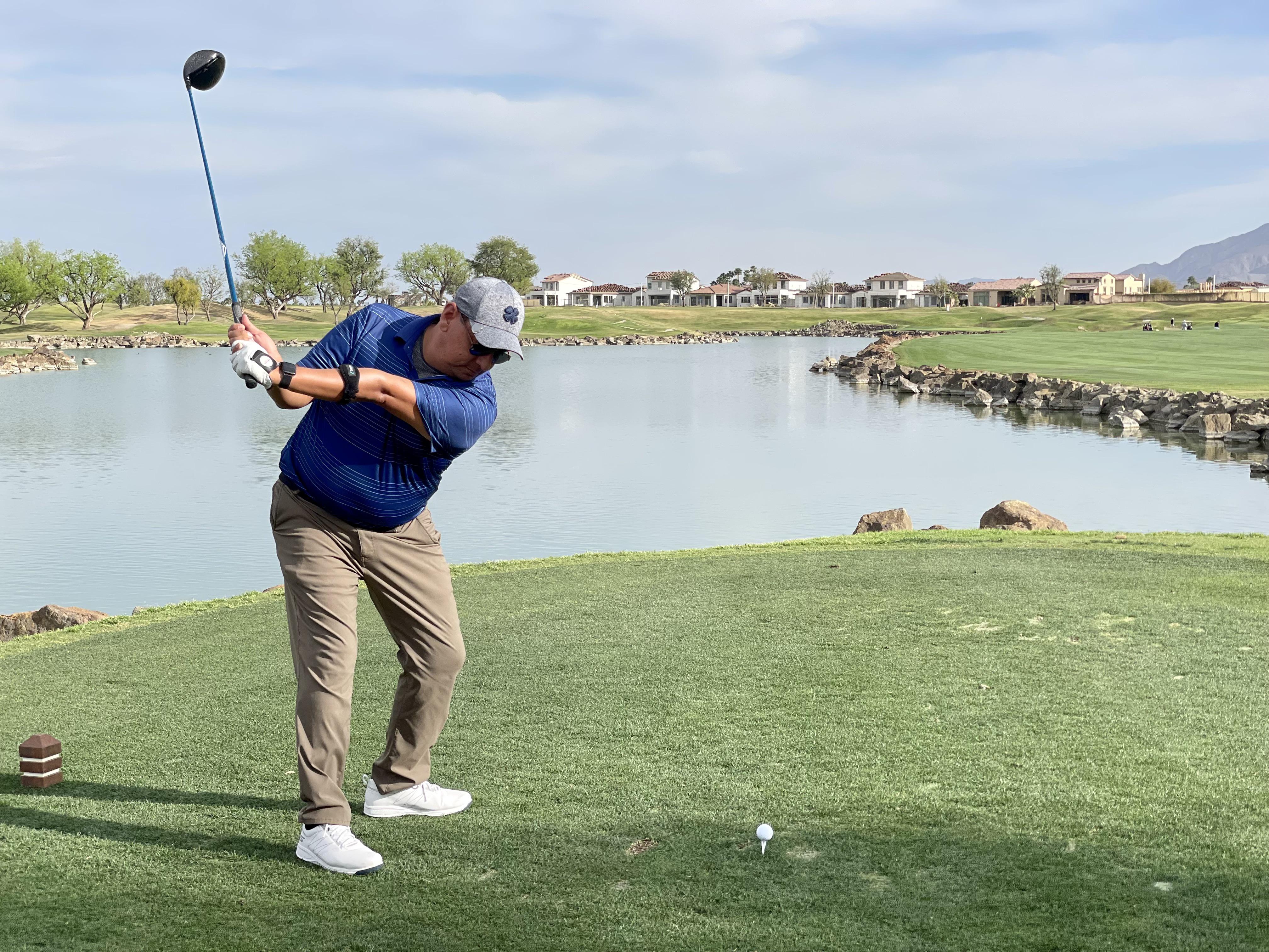 Finishing off a 58 hole weekend in La Quinta, CA. Here is 18 PGA West