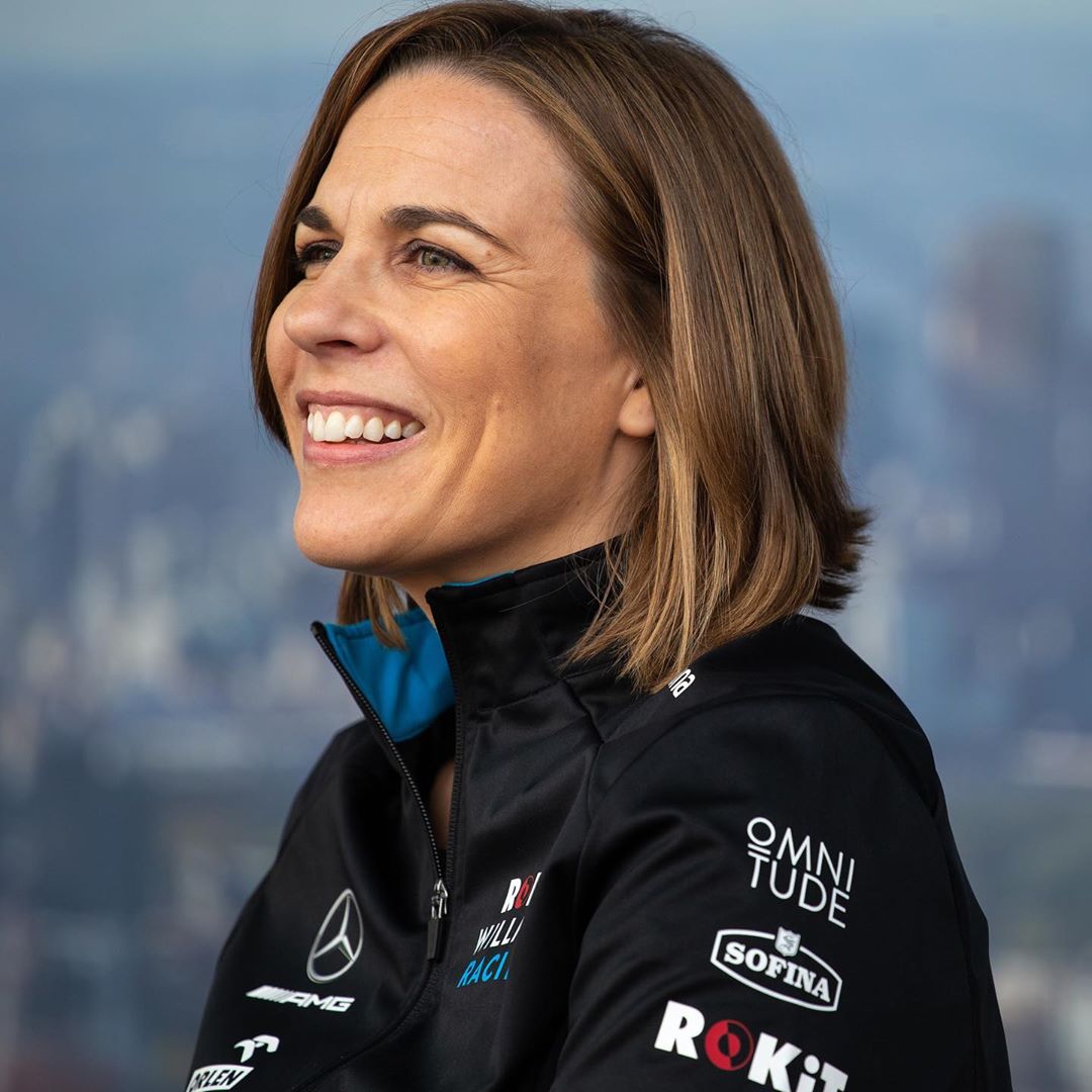 Claire Williams Williams Deputy Team Principal r/PaddockWomen