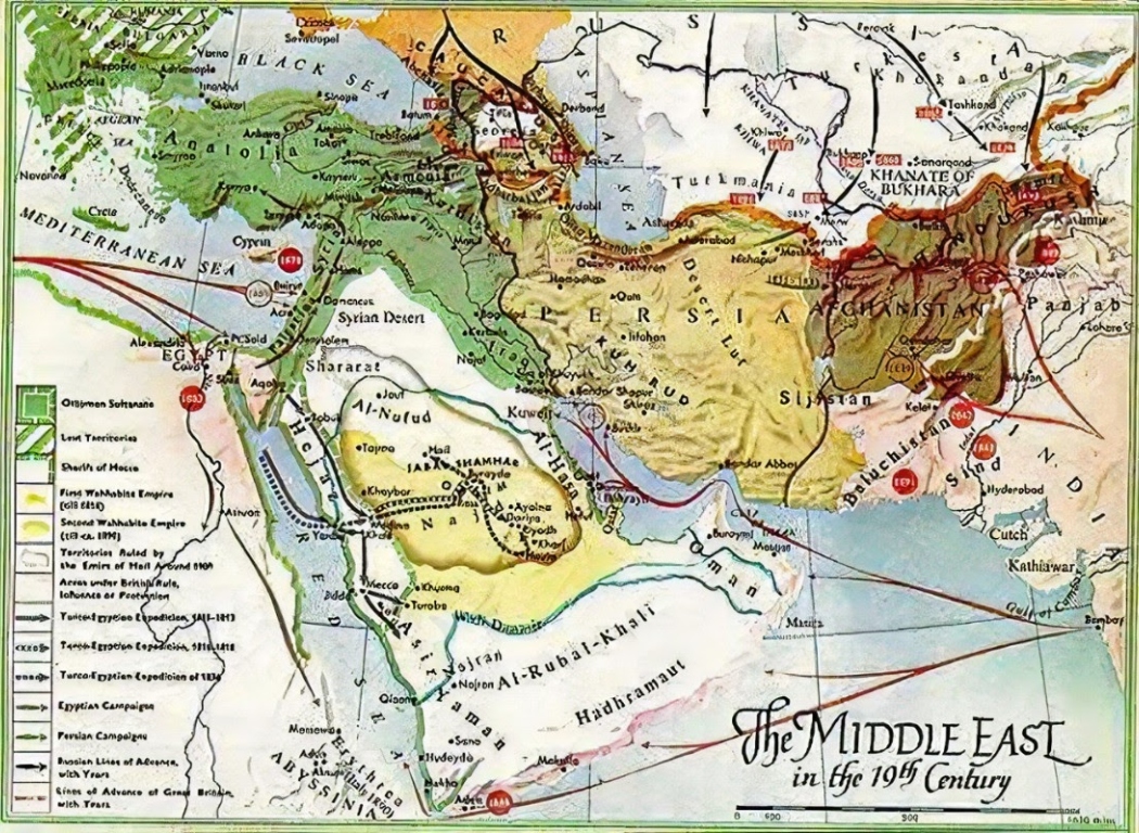 The Middle East in the 19th Century islamichistory