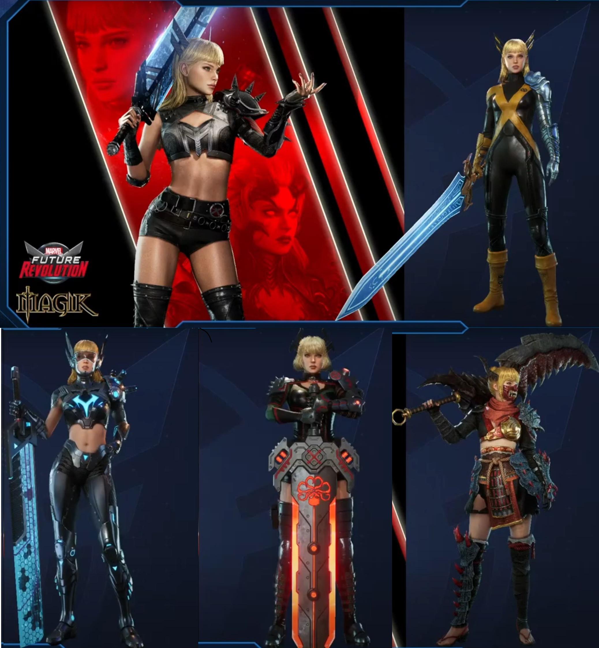 Marvel Future Revolution adding Magik as playable character in December seen here with 4