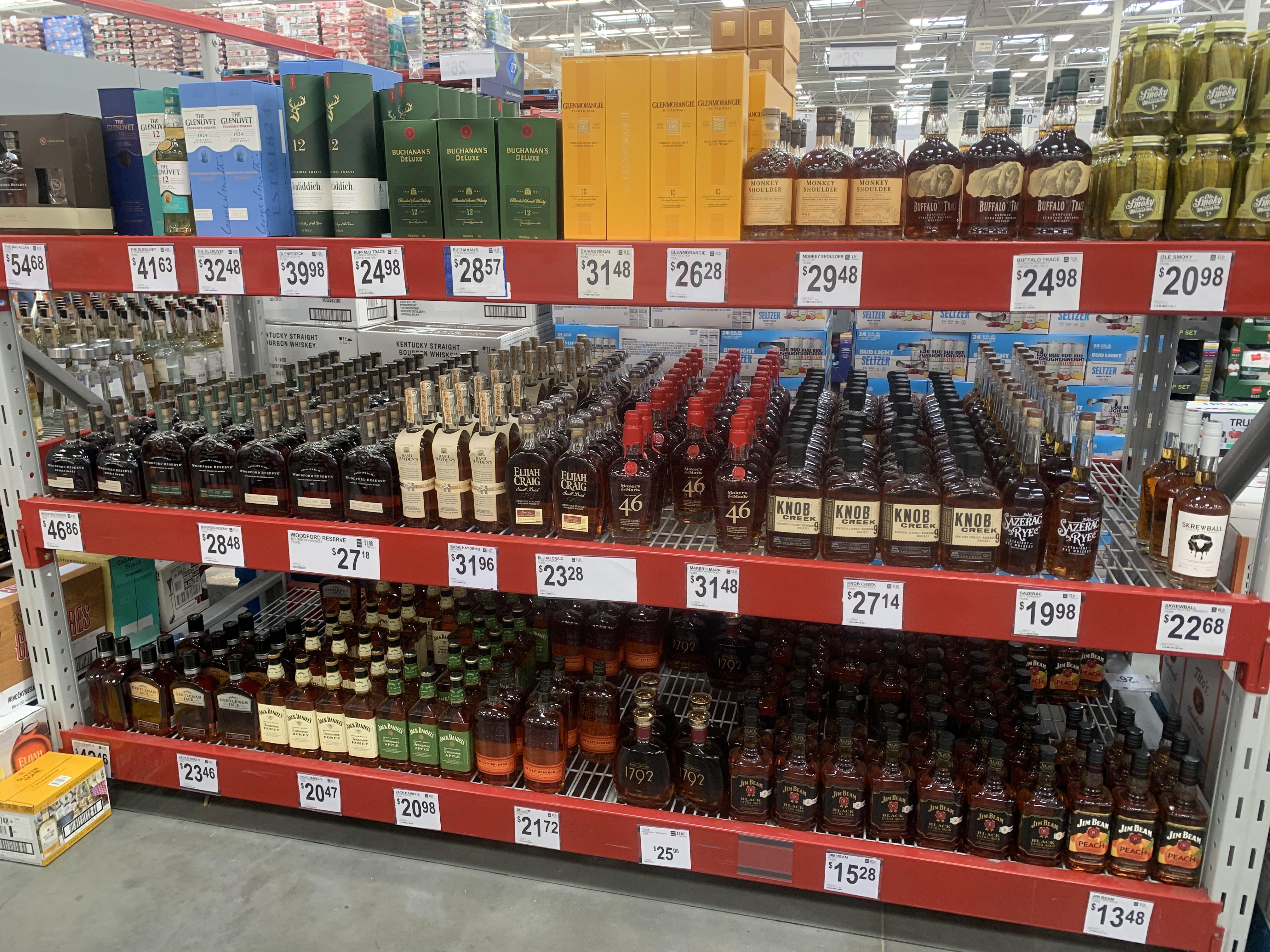 My local Sam’s Club has stepped up their game! r/whiskey