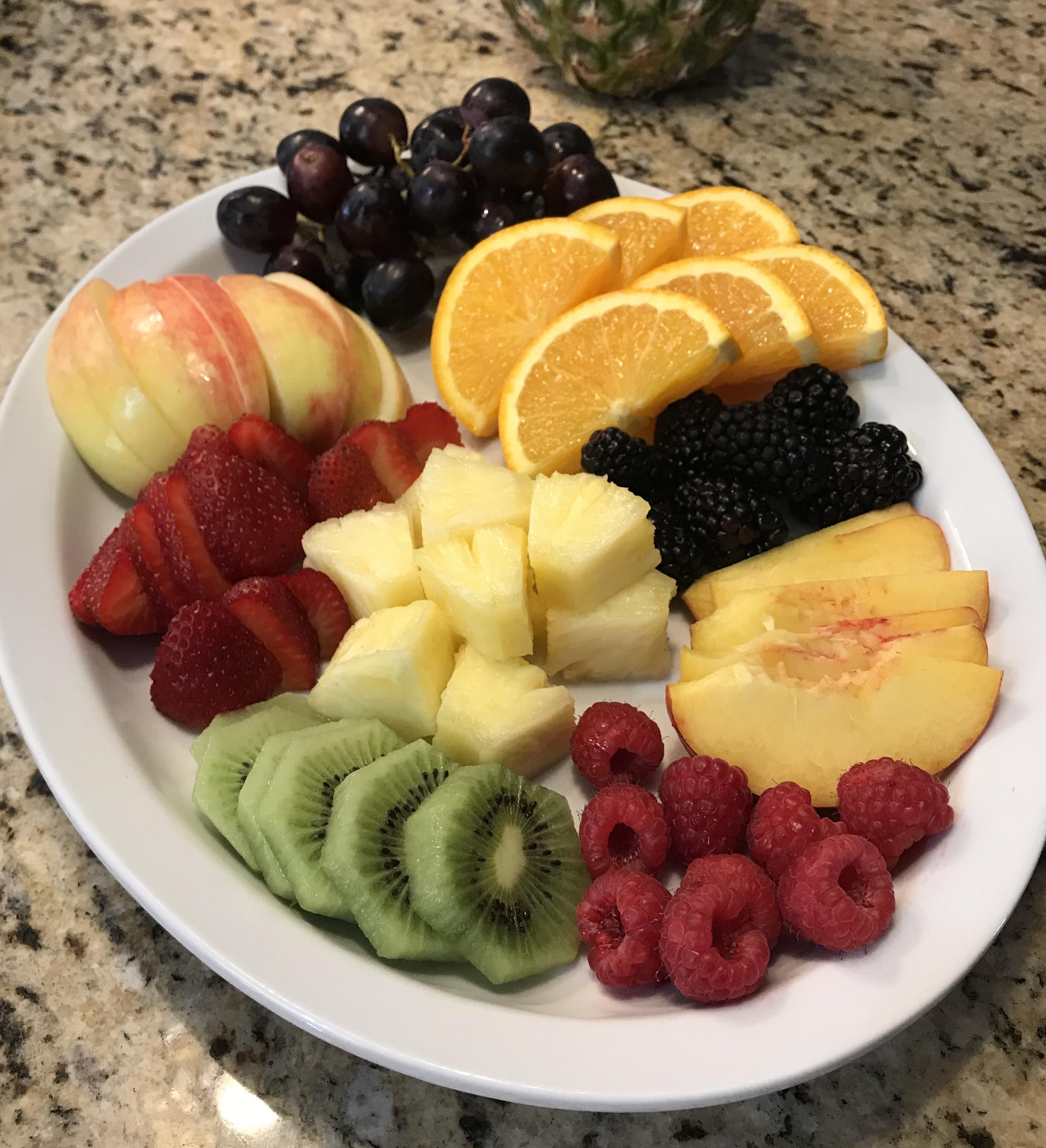 [Homemade]My morning fruit plate! r/food