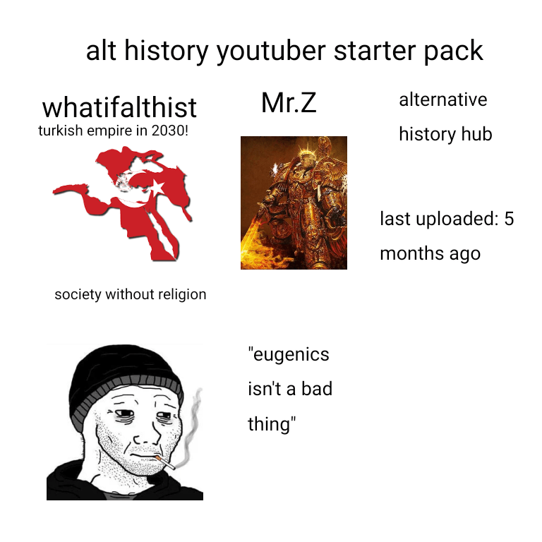 I thought this might be funny but idk. They're issues is there any alt