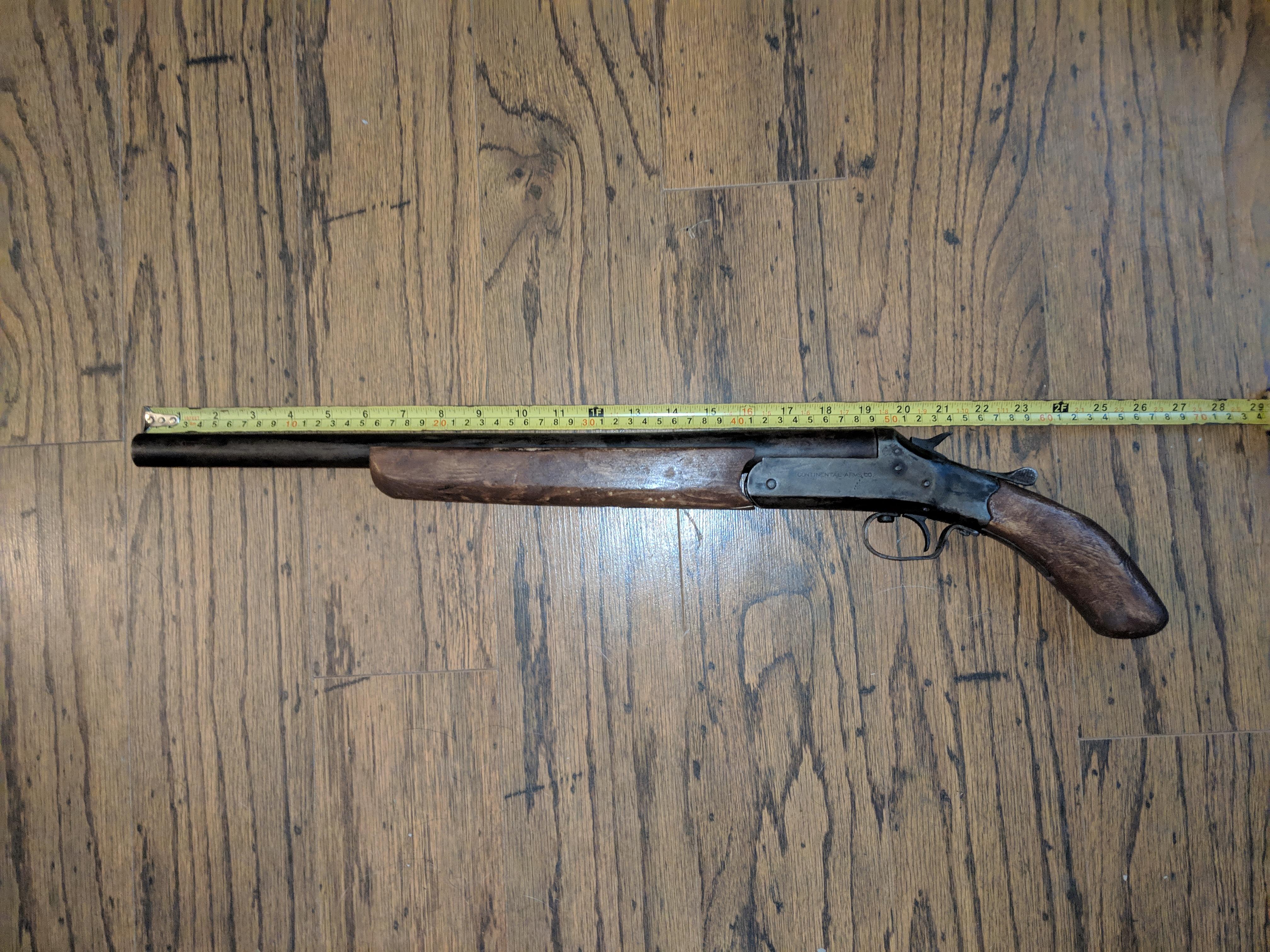 Inherited a sawedoff shotgun? (Story in comments) r/canadaguns