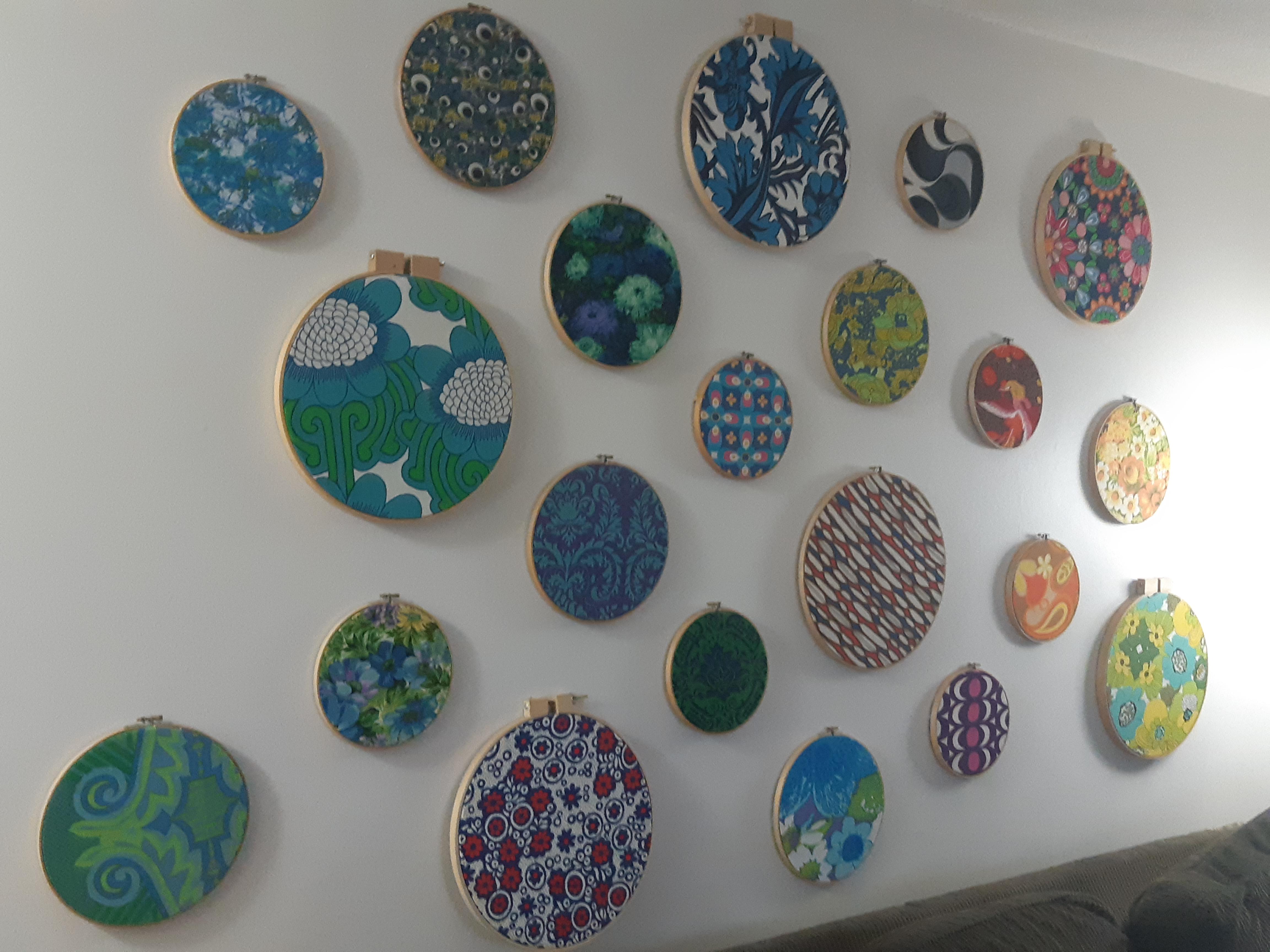 My vintage thrift store fabric collection r/ThriftStoreHauls