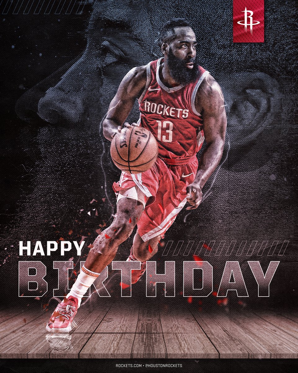 Happy Birthday to James Harden! r/rockets