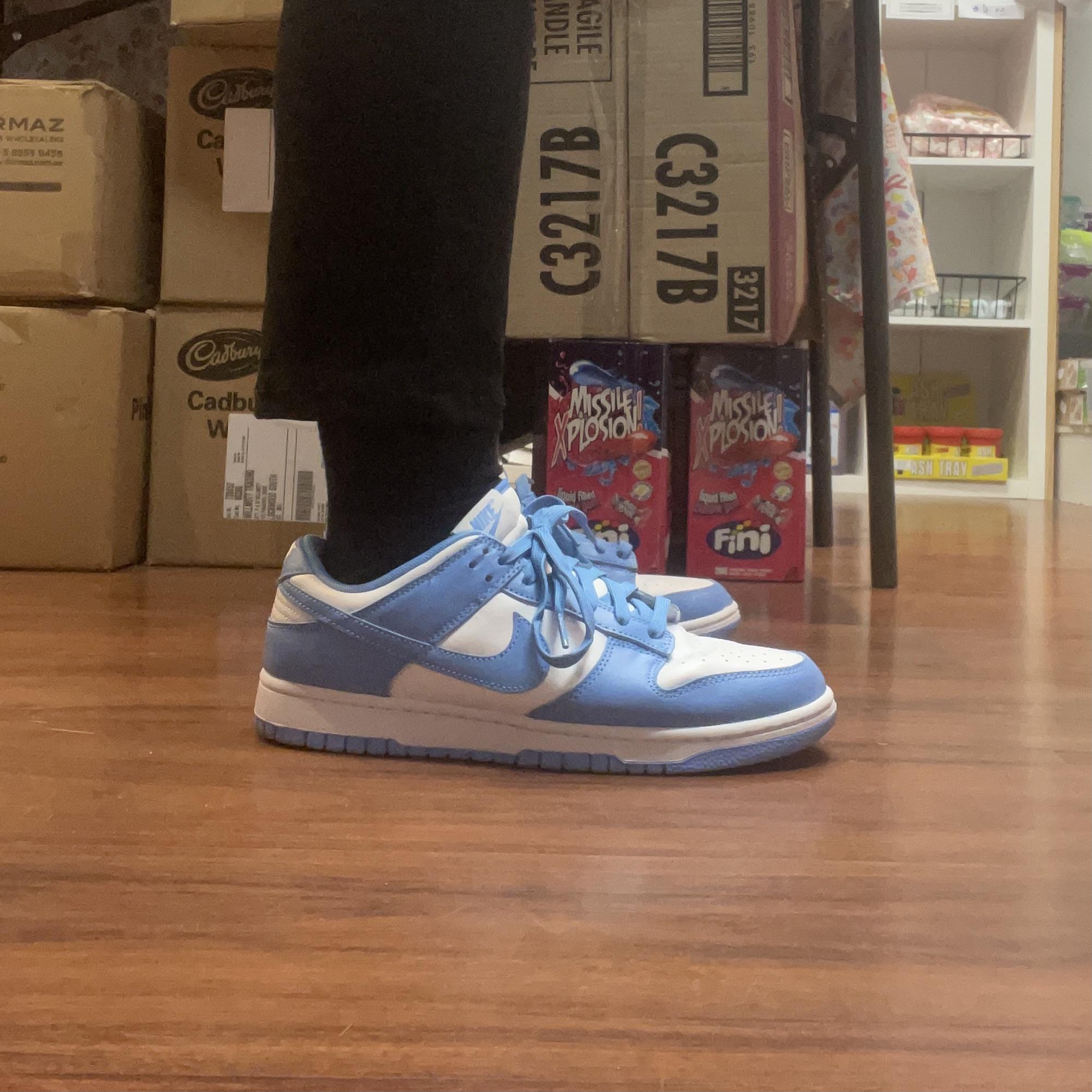On feet of the Nike Dunk UNC Lows. r/Sneakers