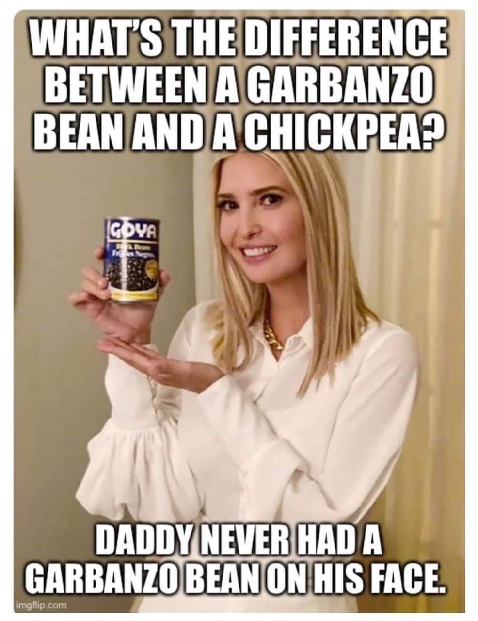 Whats the difference between a garbanzo bean and a chickpea? r