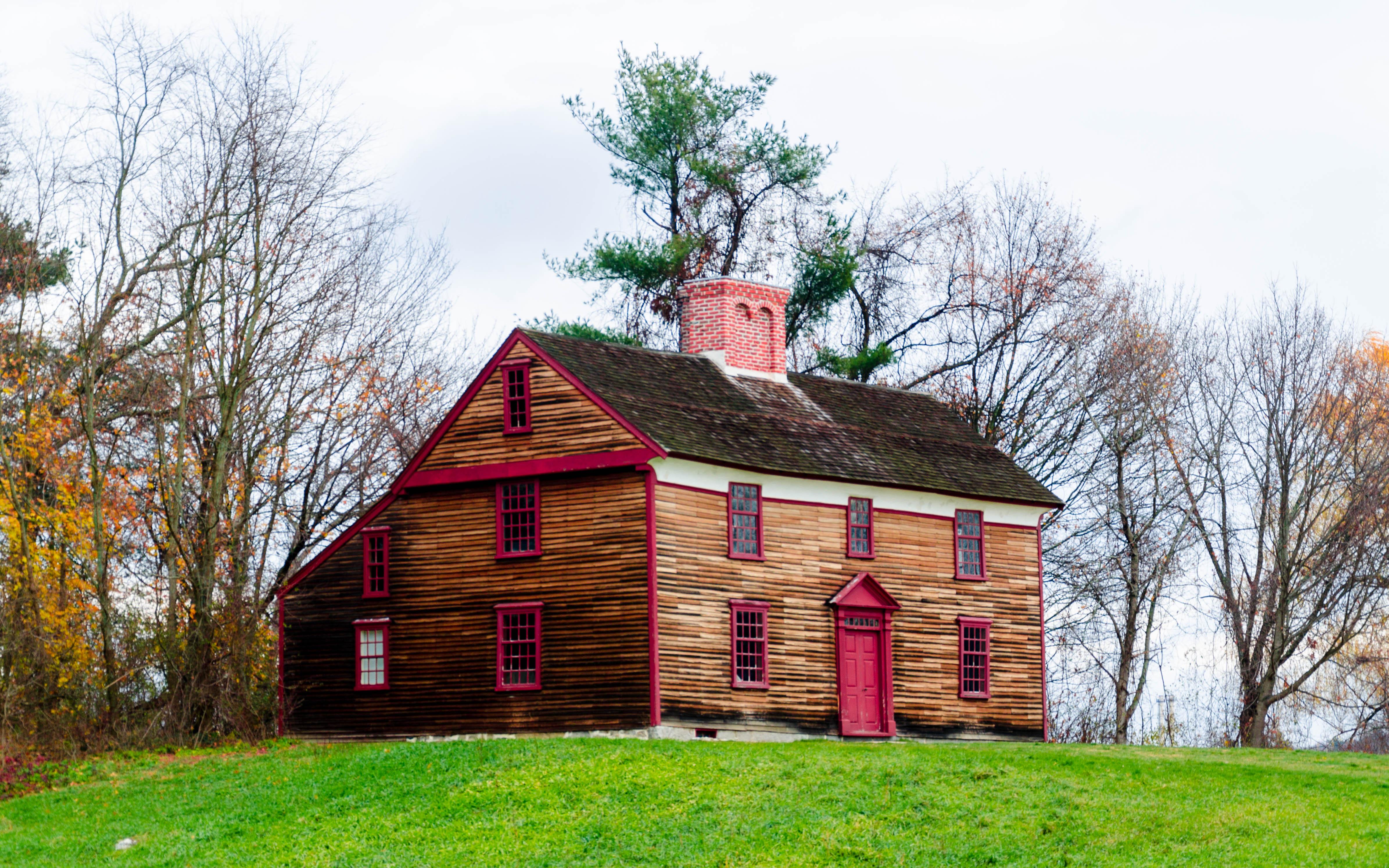 Captain William Smith House in Lincoln, MA [OC] boston
