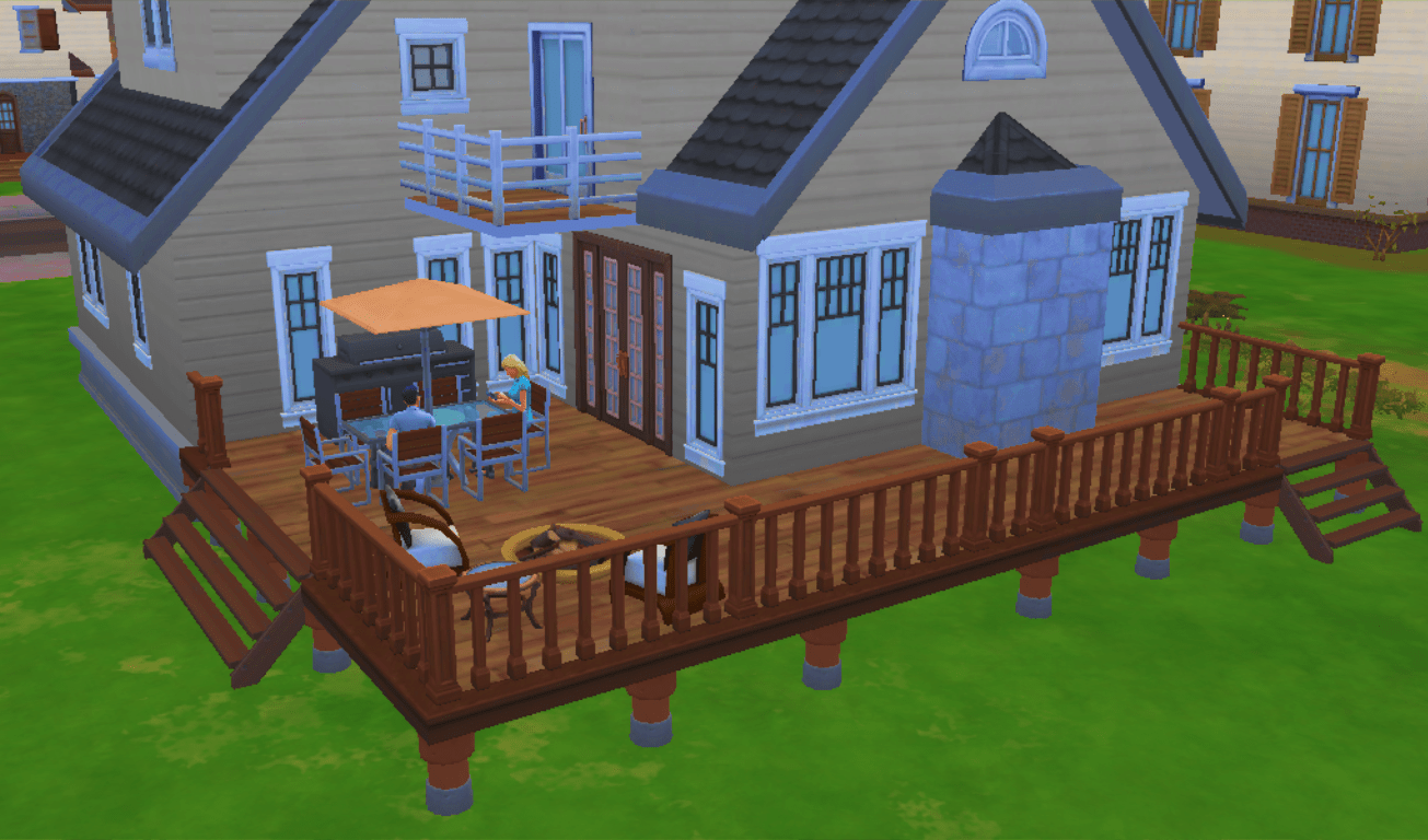 With the new update we can finally make PROPER decks! r/thesims