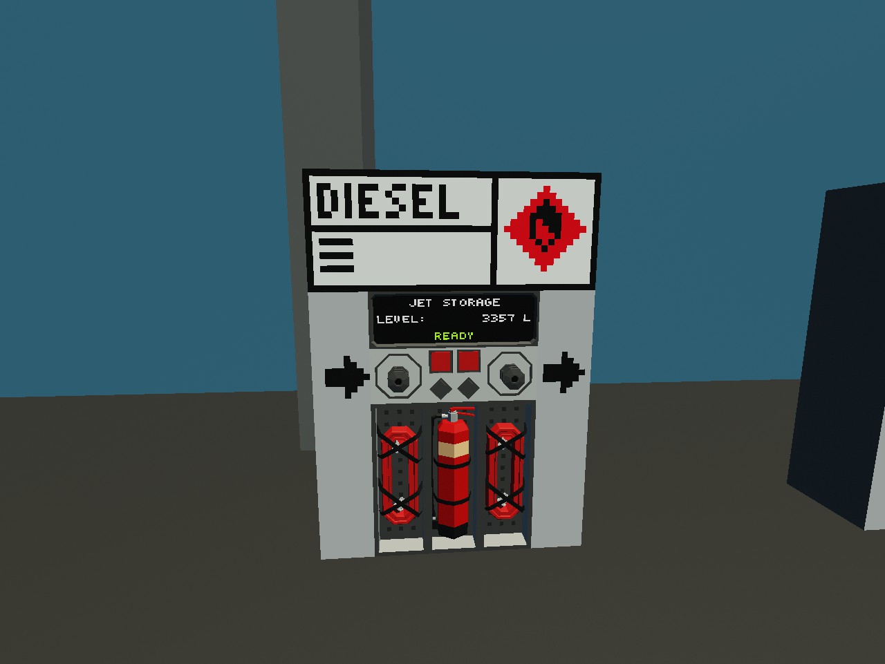 DIESEL jet storage r/Stormworks