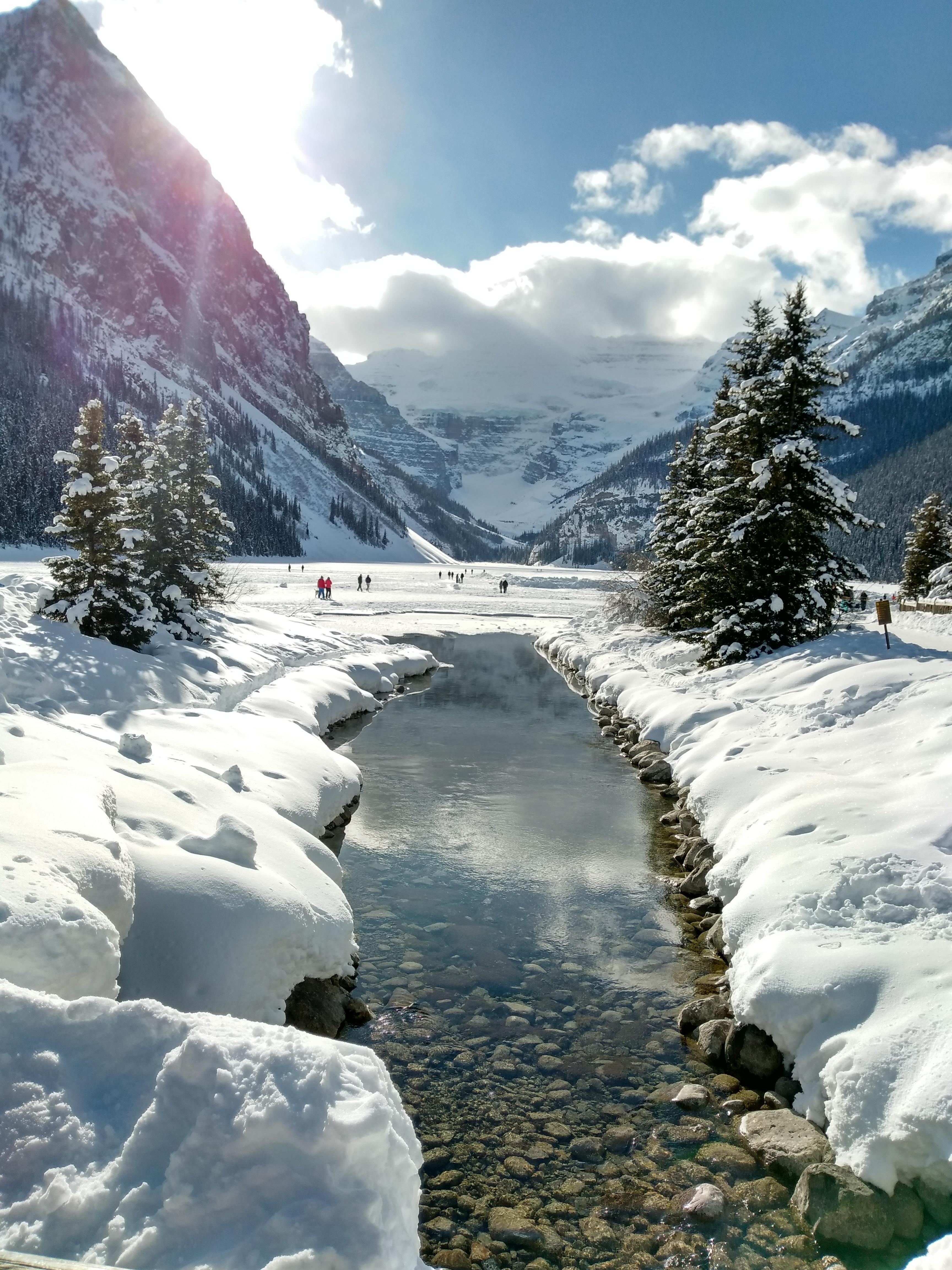 Lake Louise, Alberta, Canada [OC] [3456x4608] r/EarthPorn