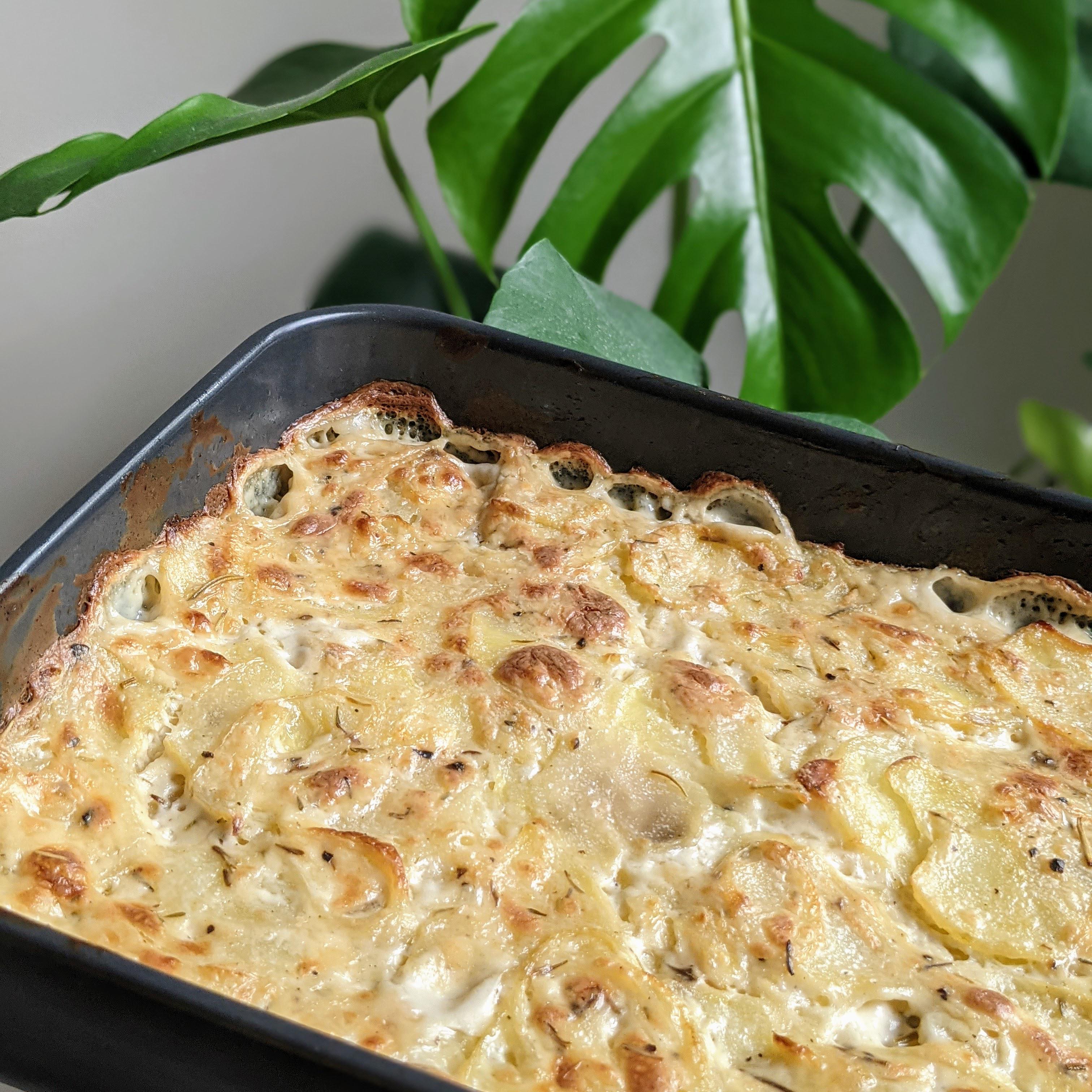 Vegan Potato Bake r/veganrecipes